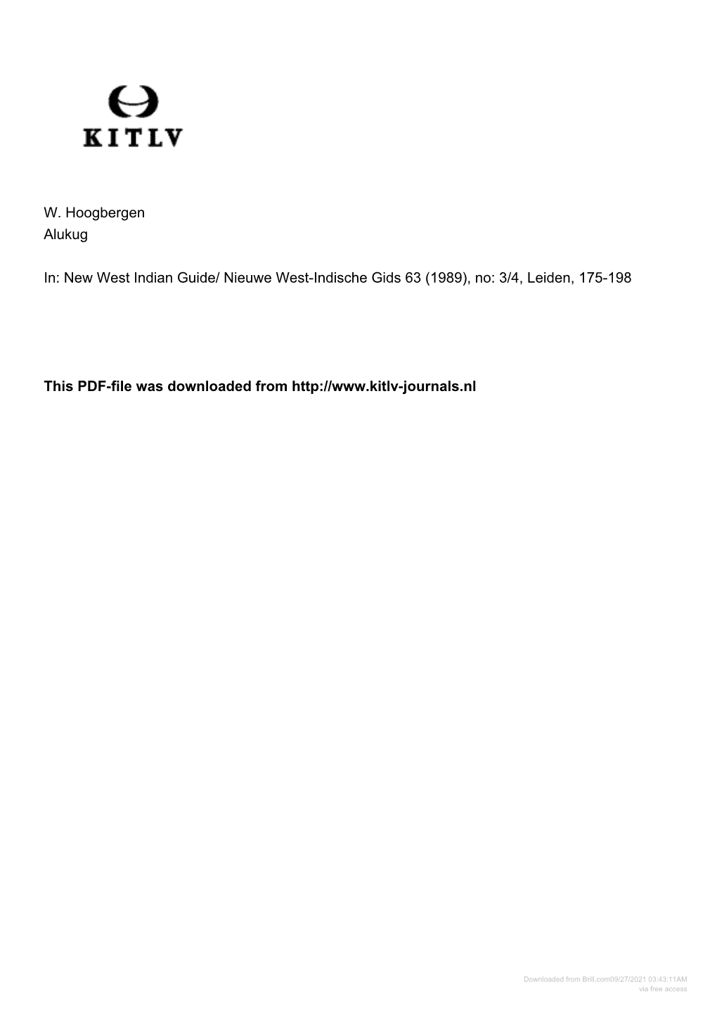 3/4, Leiden, 175-198 This PDF-File