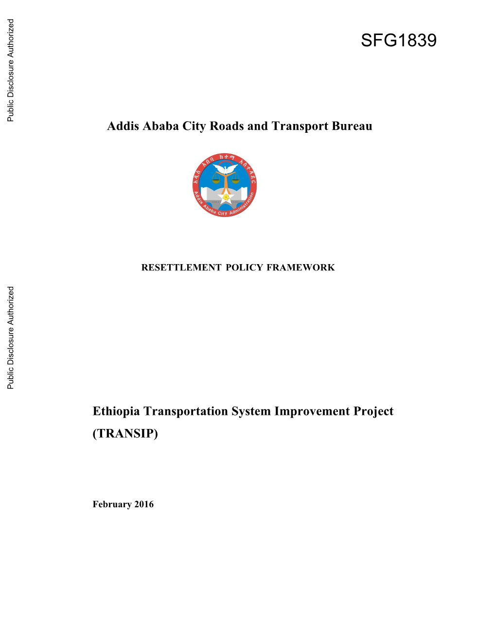 Addis Ababa City Roads and Transport Bureau