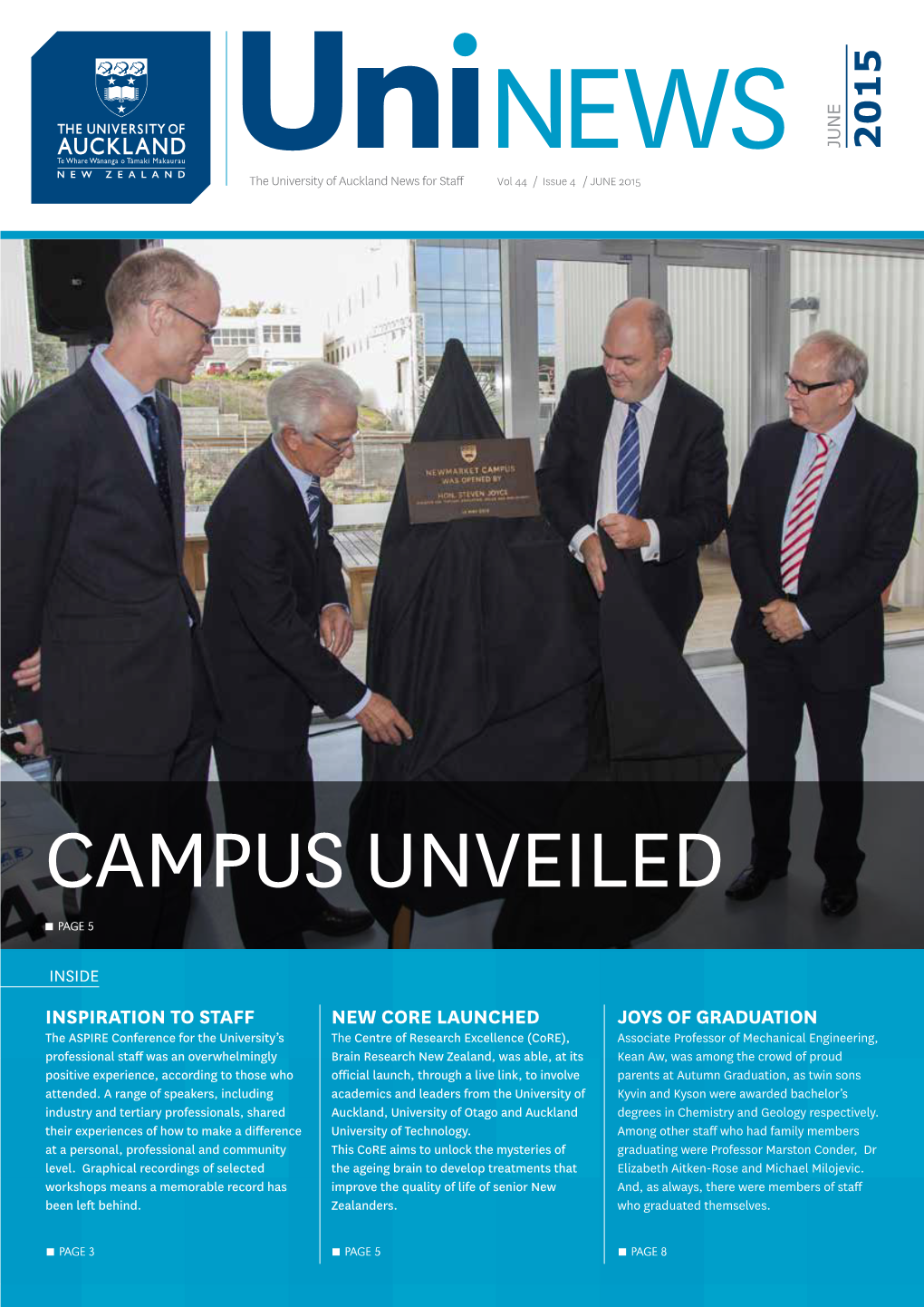 Campus Unveiled ■■Page 5