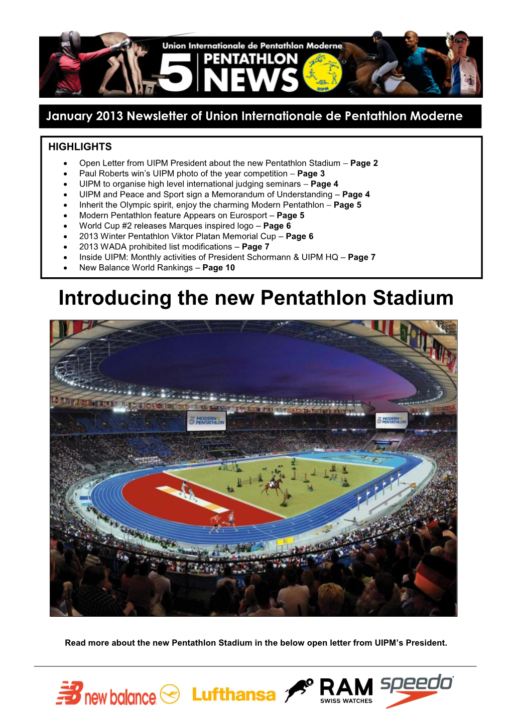 Introducing the New Pentathlon Stadium