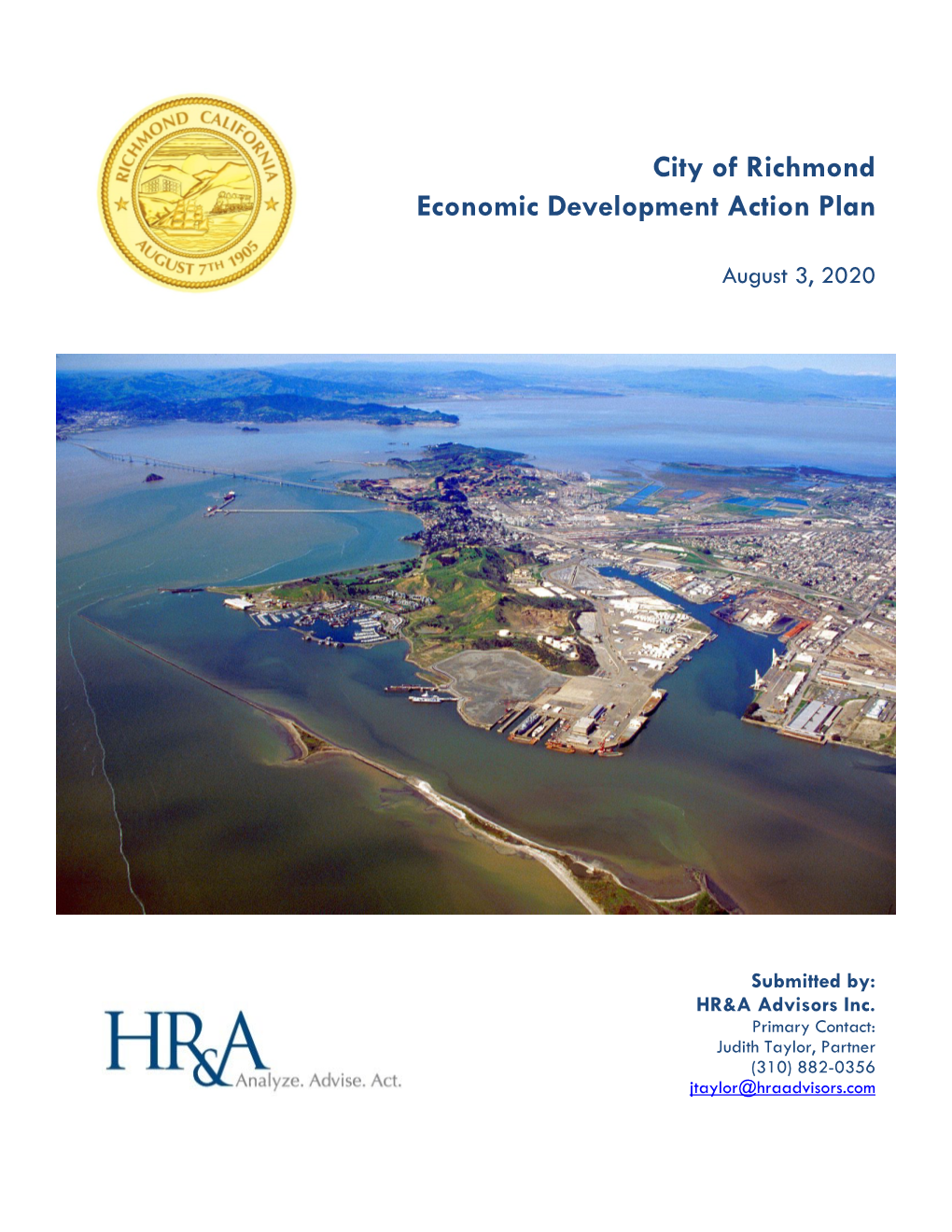 City of Richmond Economic Development Action Plan