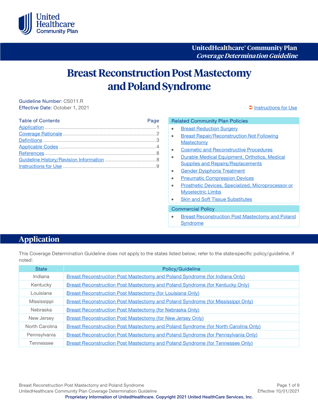 Breast Reconstruction Post Mastectomy and Poland Syndrome