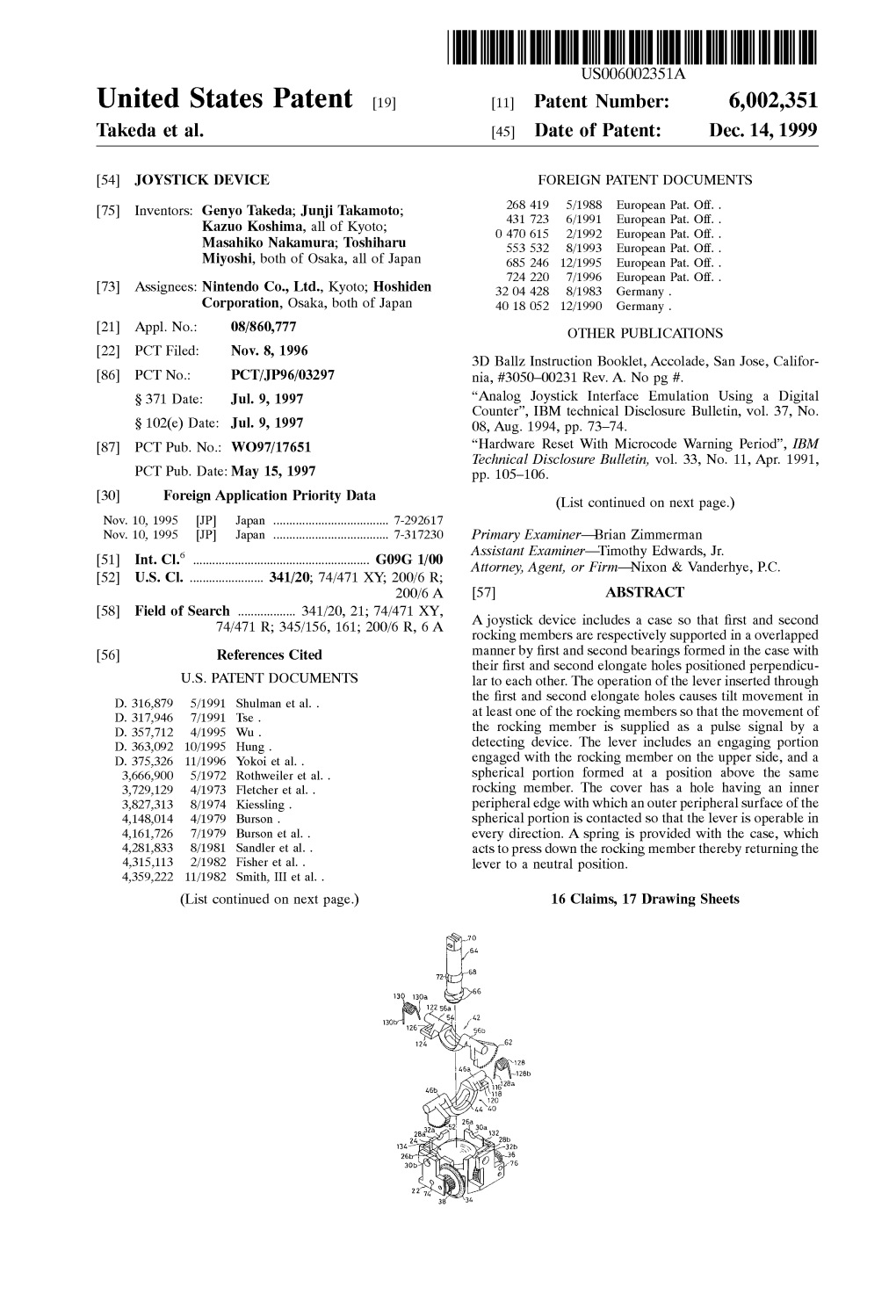 [19] [11] Patent Number: 6002351