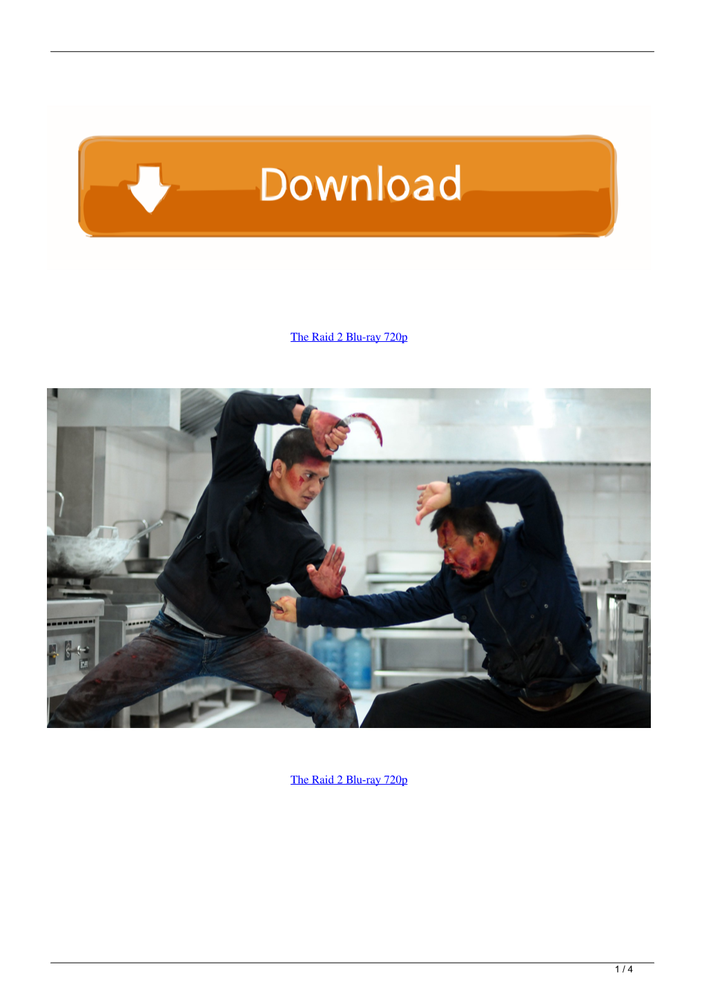 The Raid 2 Bluray 720P