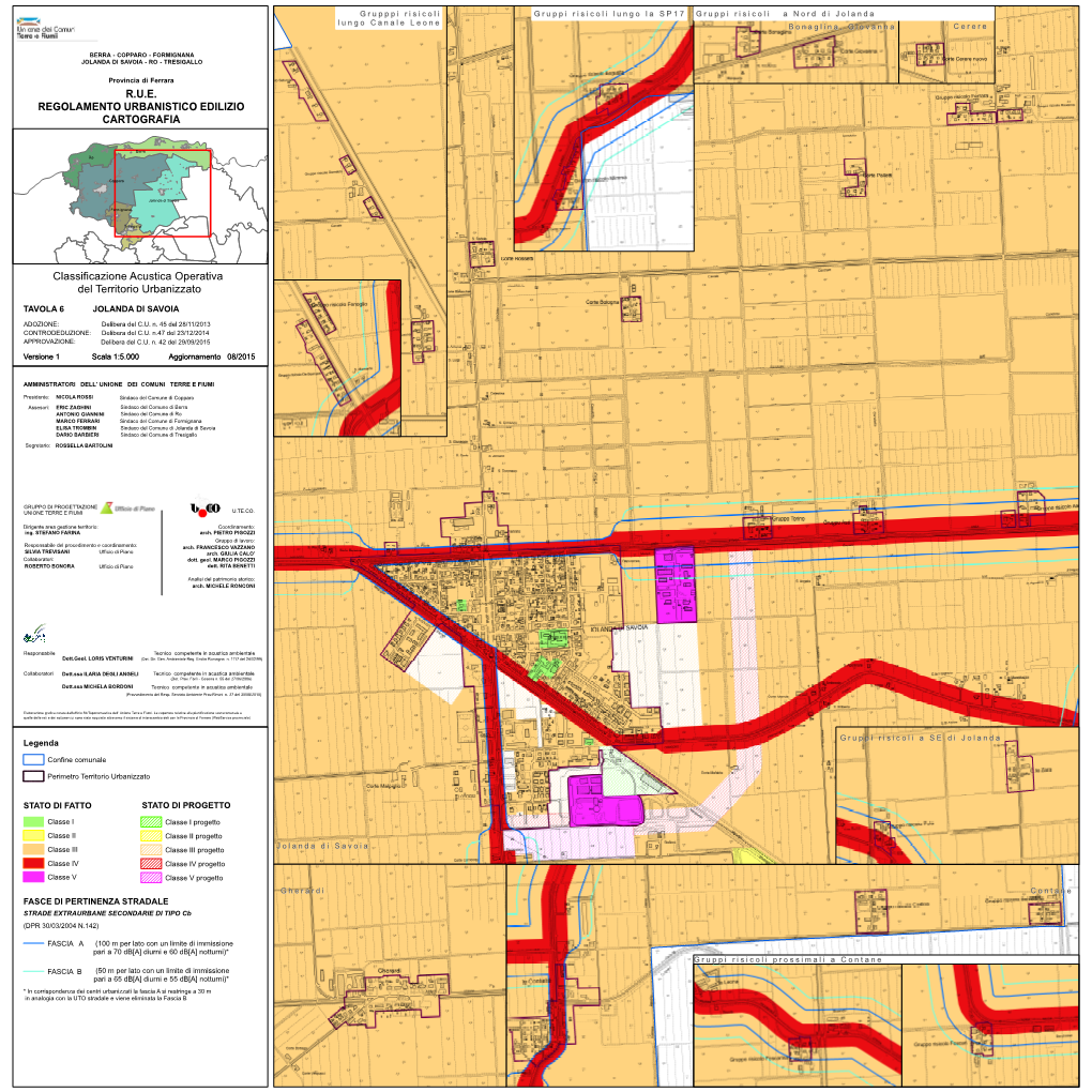 R.U.E. Regolamento Urbanistico Edilizio Cartografia