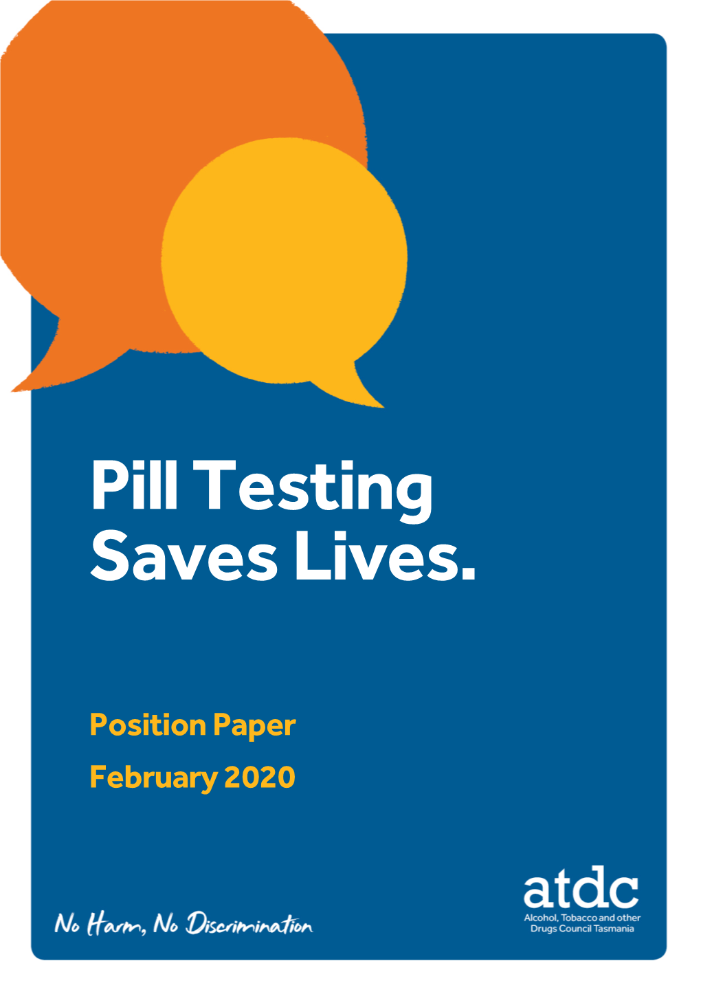 Pill Testing Position Paper February 2020