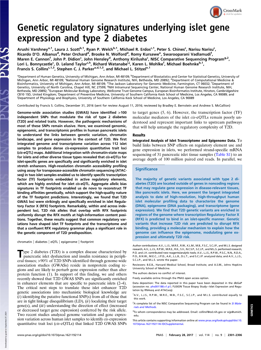 Genetic Regulatory Signatures Underlying Islet Gene Expression and Type 2 Diabetes