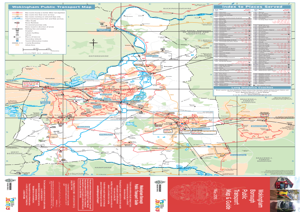 W Okingham B Orough Publictransport Map & Guide