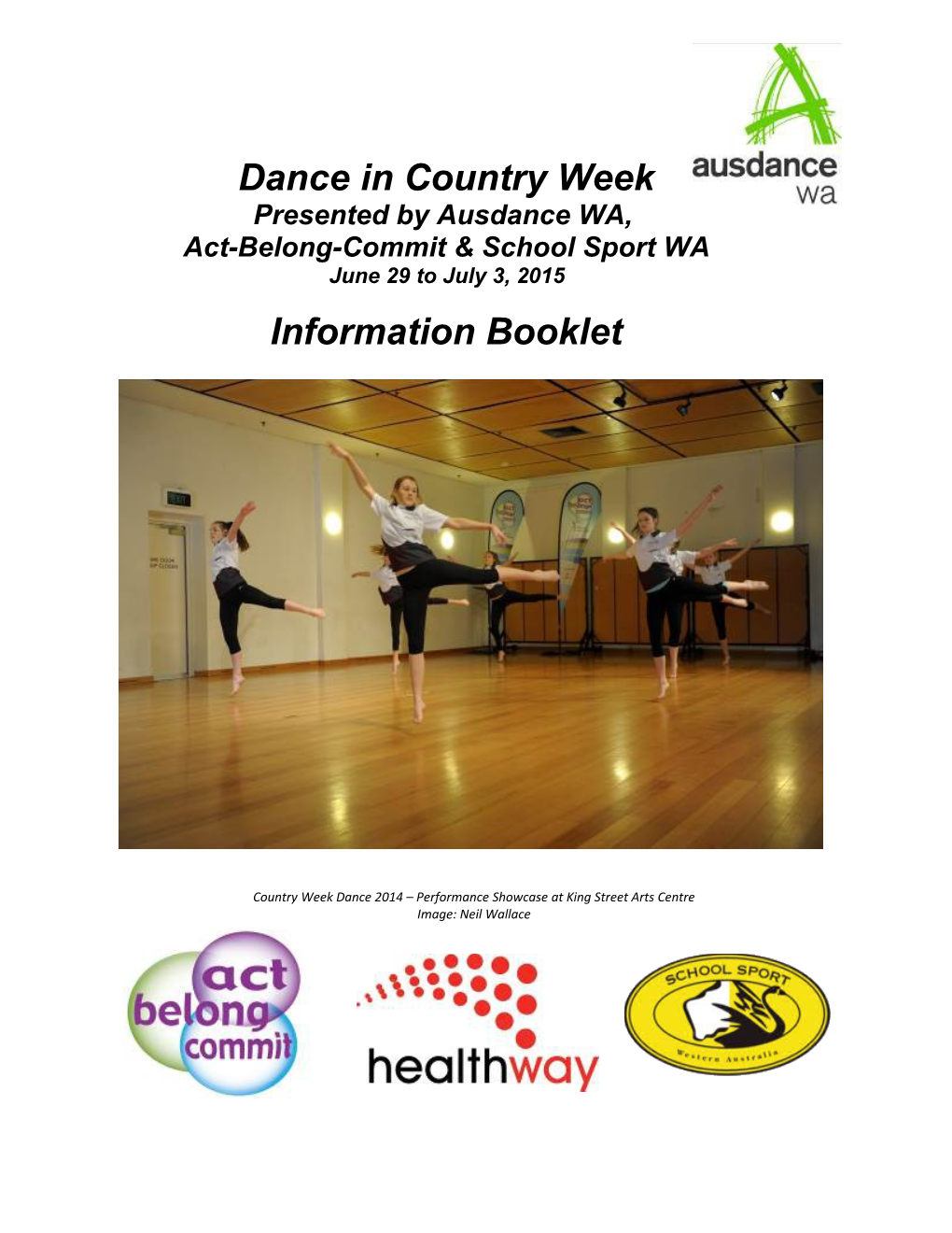 Country Week Dance 2014 Performance Showcase at King Street Arts Centre