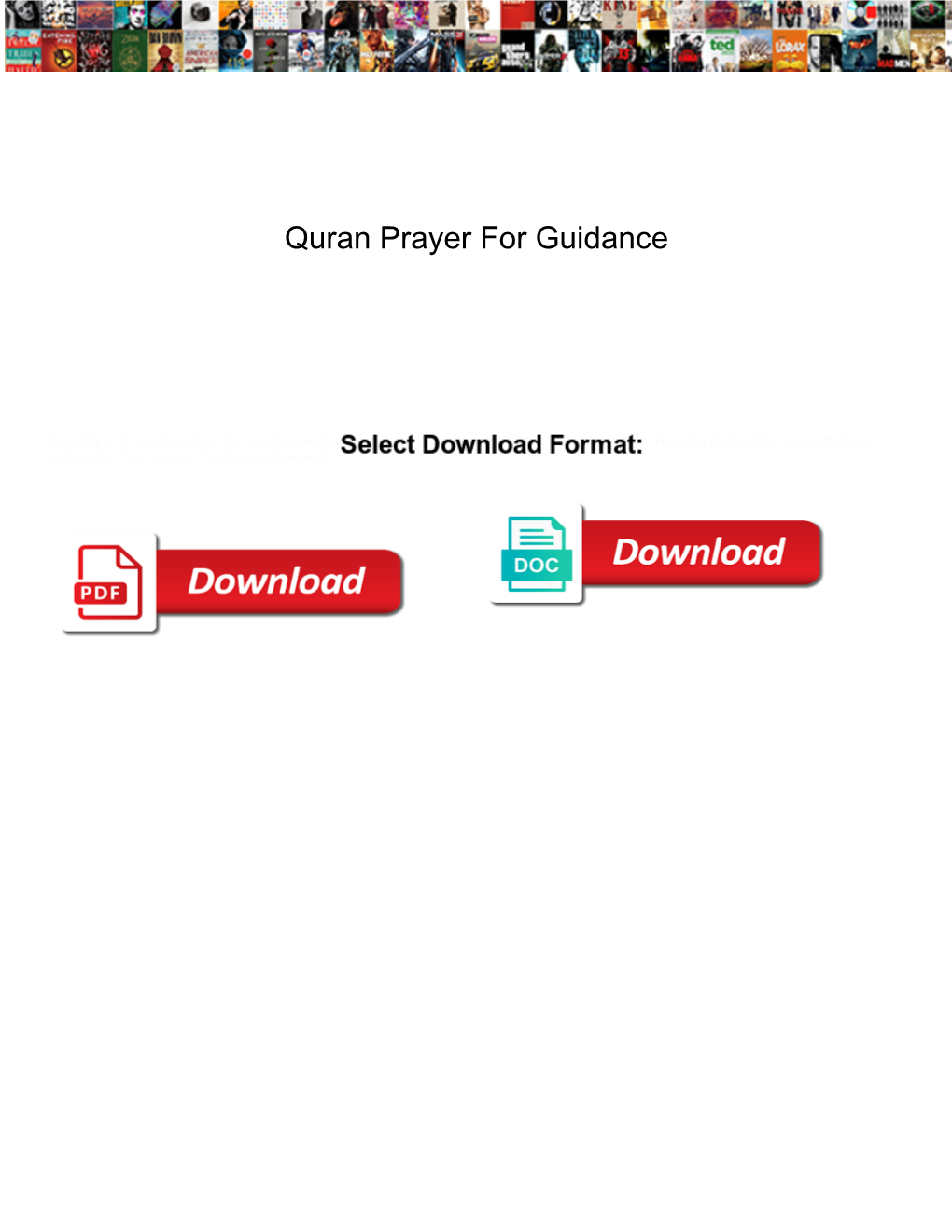 Quran Prayer for Guidance