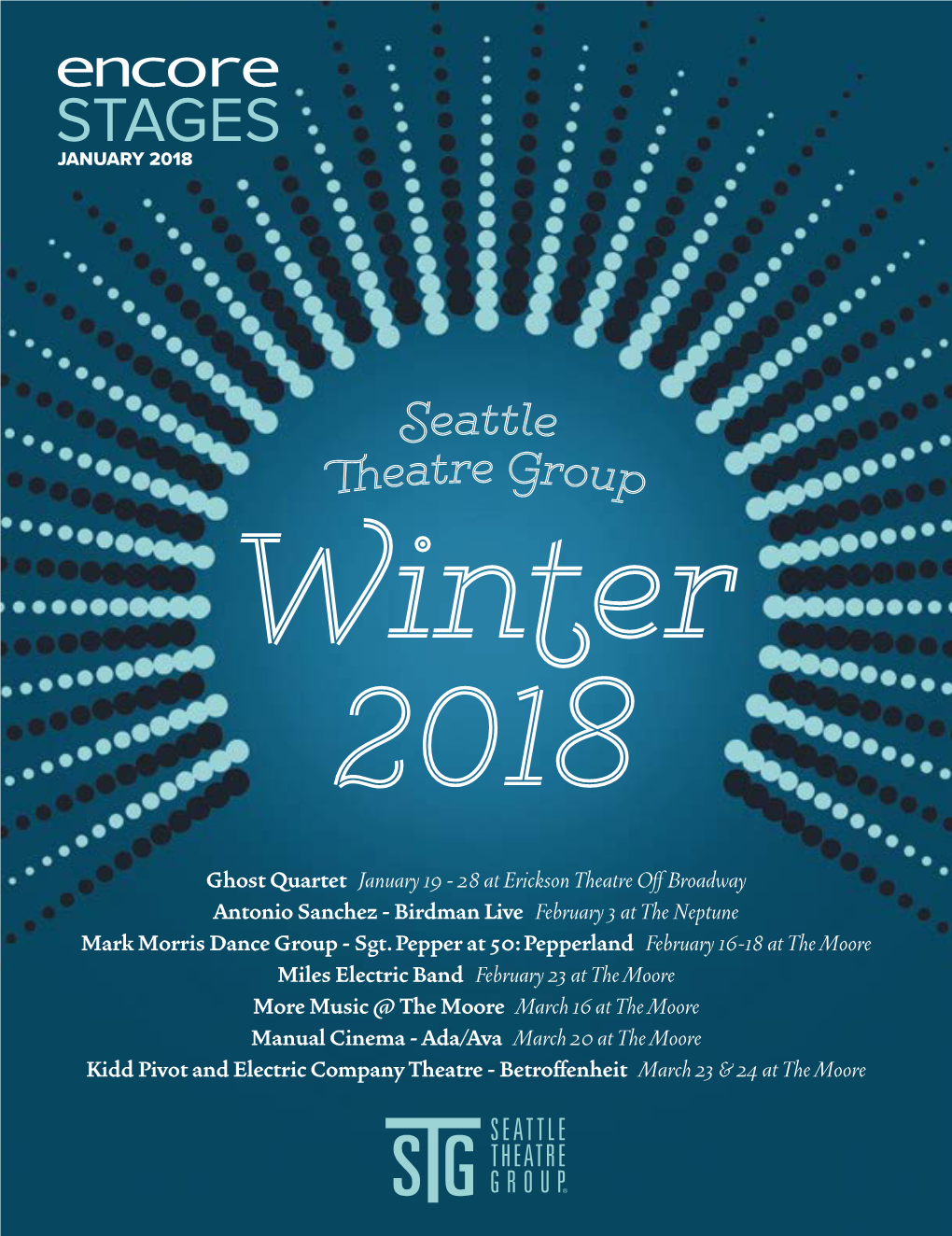 Winter 2018 at Seattle Theatre Group Encore Arts Seattle