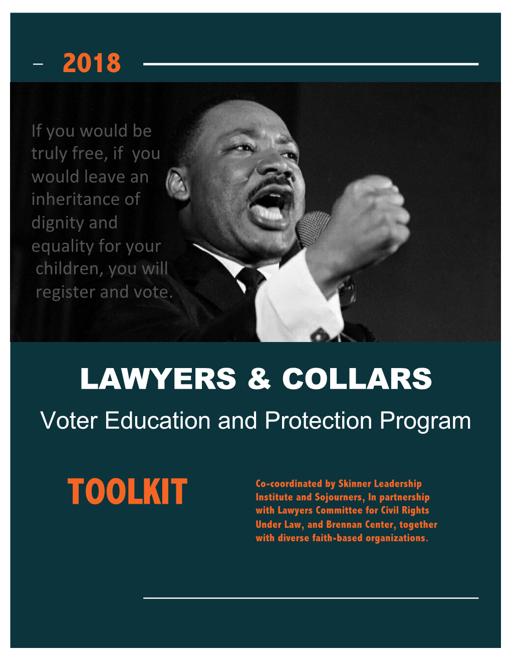 TOOLKIT with Lawyers Committee for Civil Rights Under Law, and Brennan Center, Together with Diverse Faith-Based Organizations