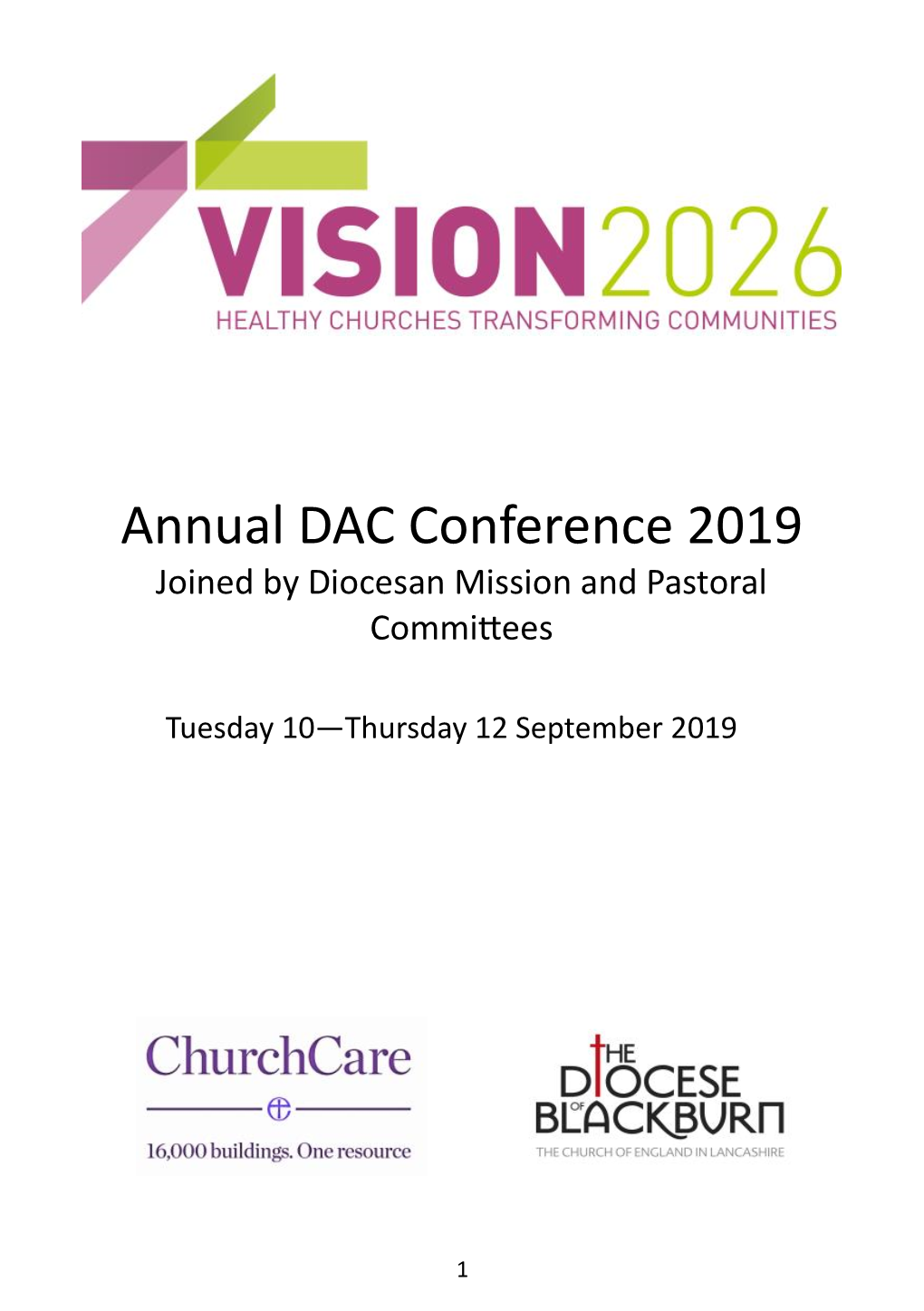 Annual DAC Conference 2019 Joined by Diocesan Mission and Pastoral Committees