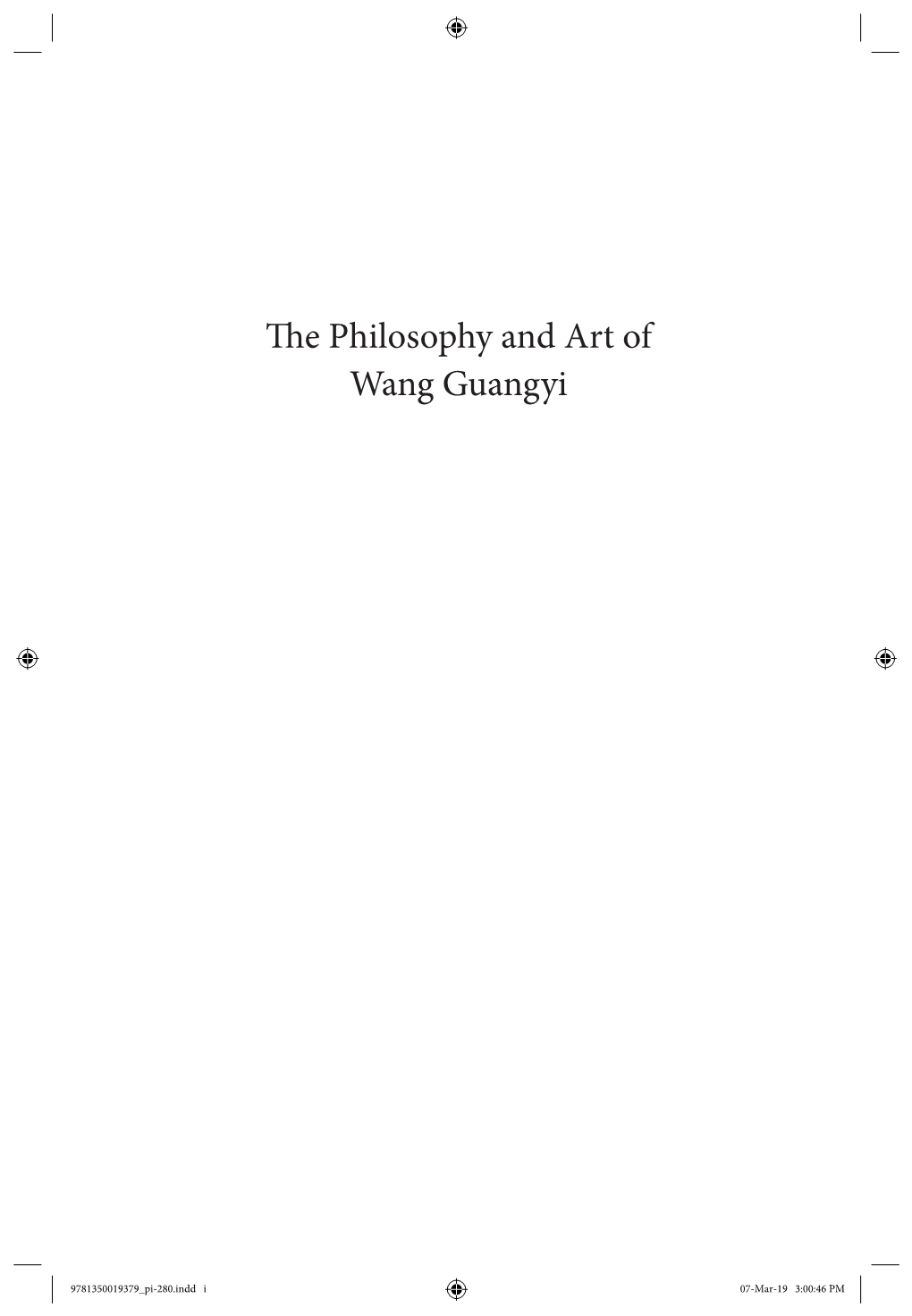 Te Philosophy and Art of Wang Guangyi