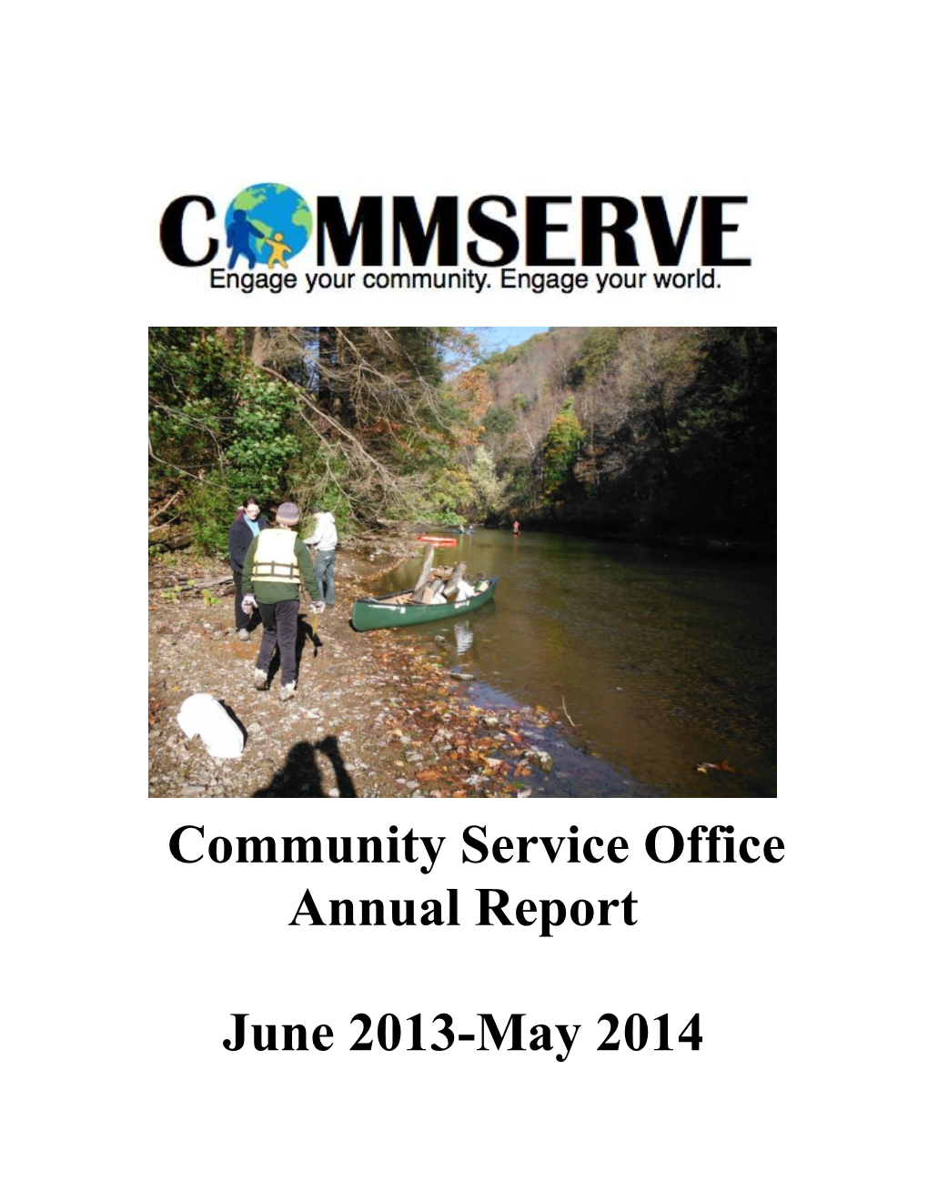 Community Service Office Annual Report June 2013-May 2014