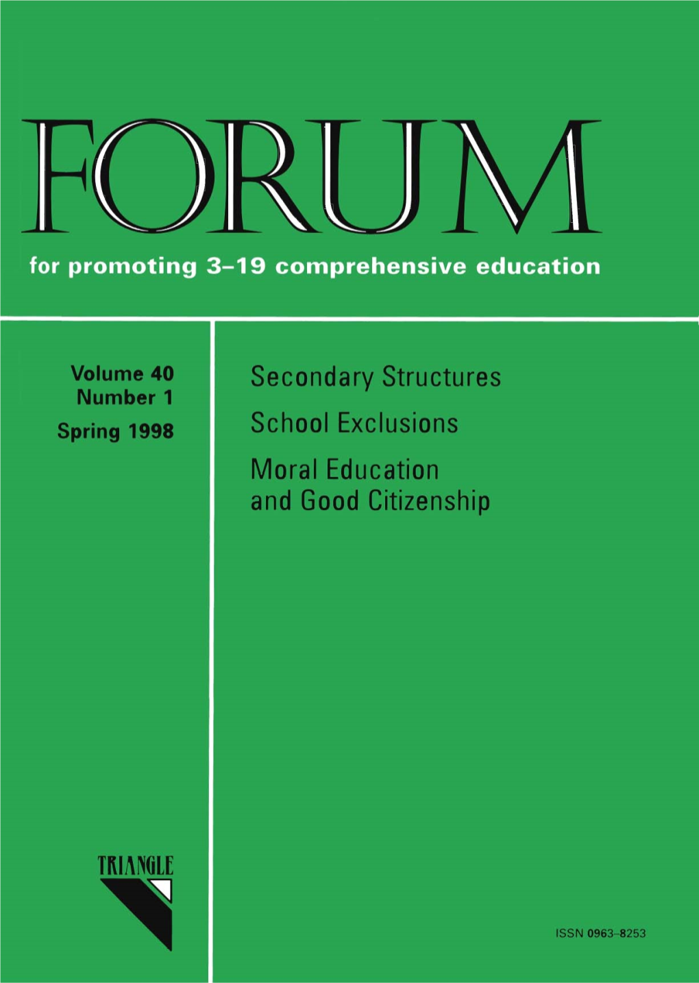 For Promoting 3-19 Comprehensive Education