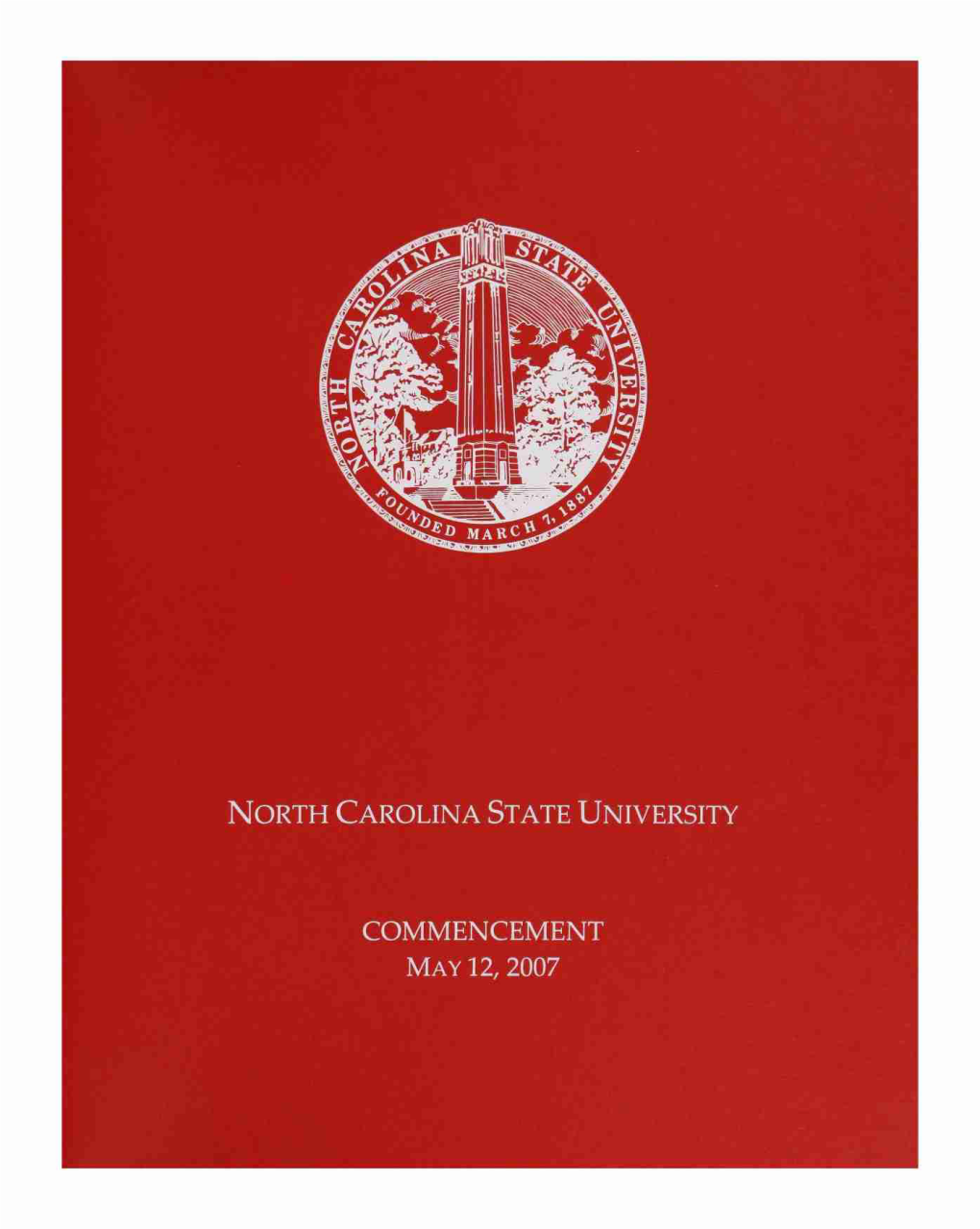 North Carolina State University Commencement