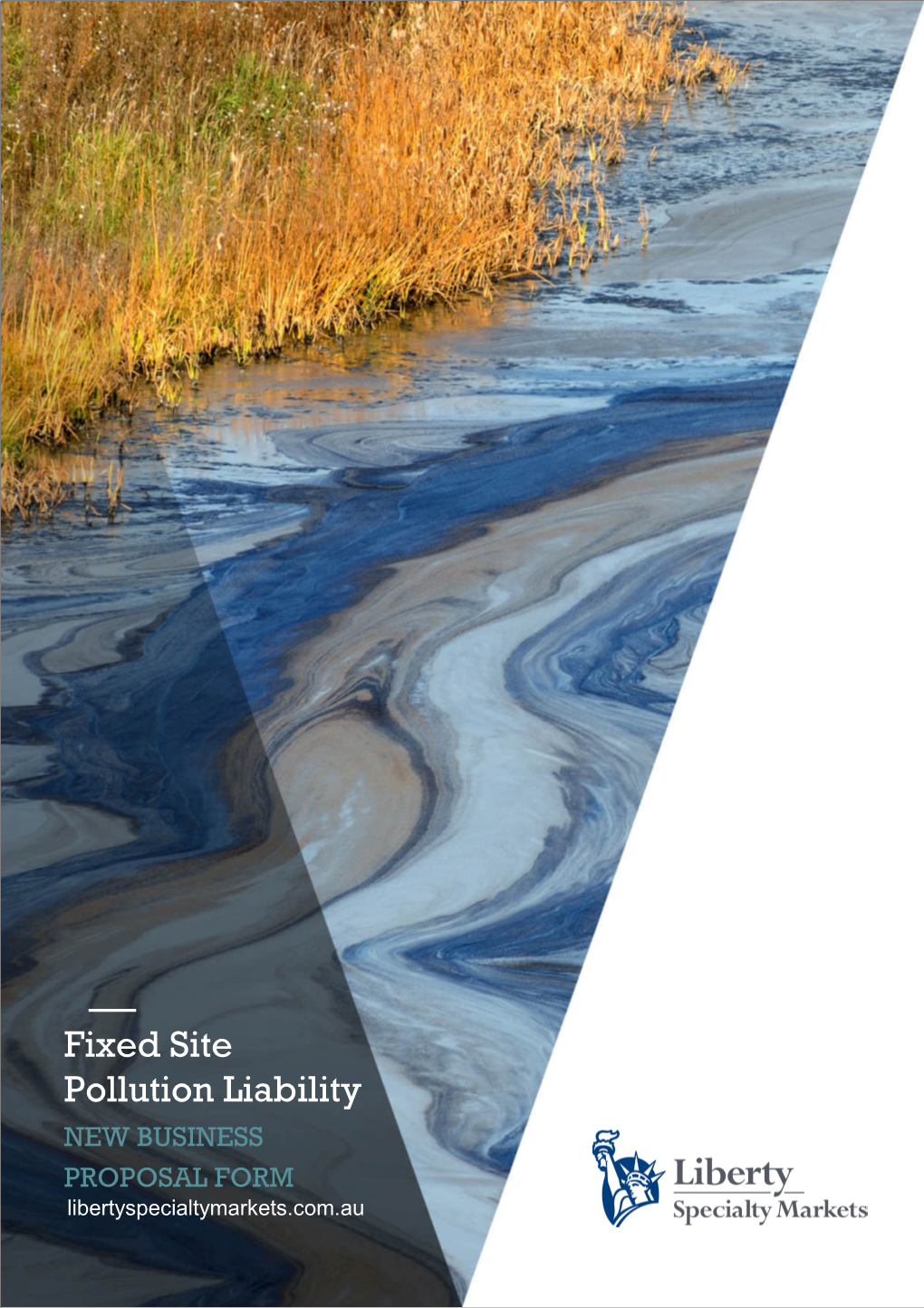 Fixed Site Pollution Liability New Business Proposal Form AU