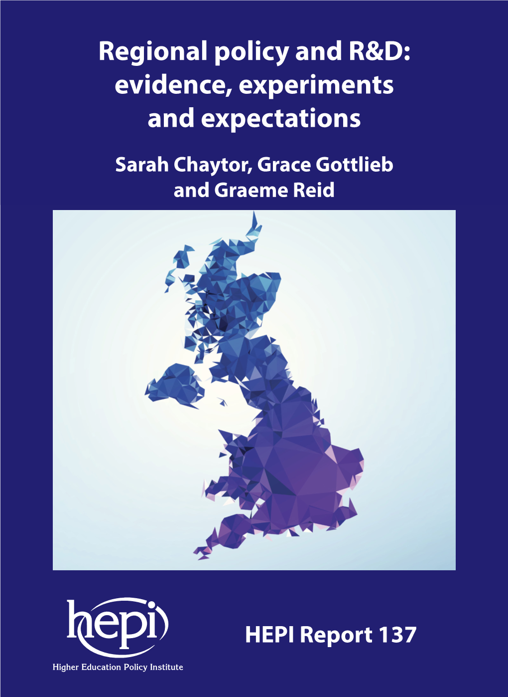 Regional Policy and R&D: Evidence, Experiments and Expectations