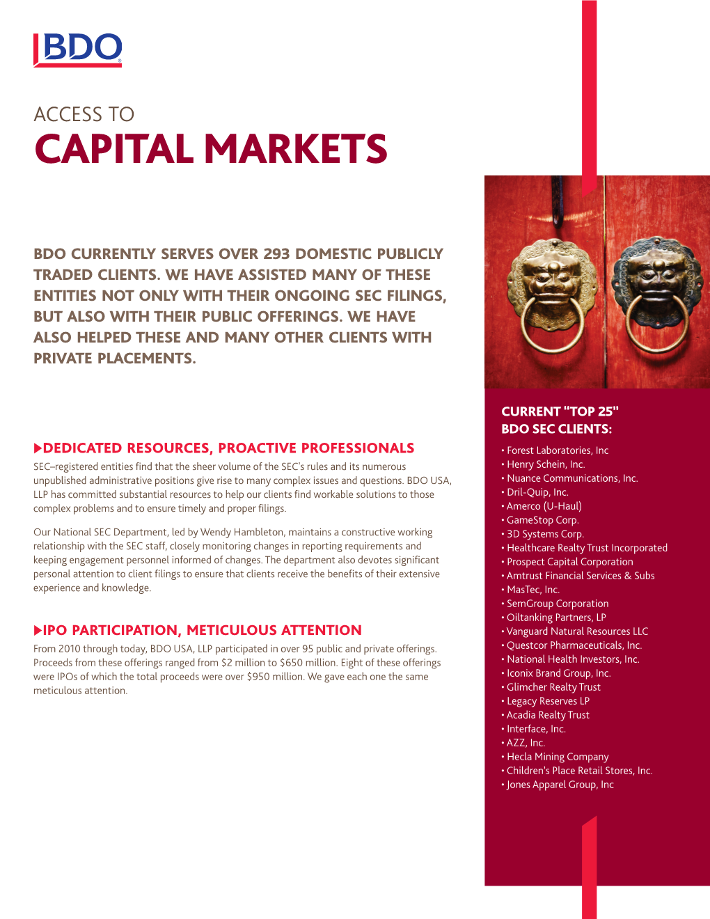 Capital Markets