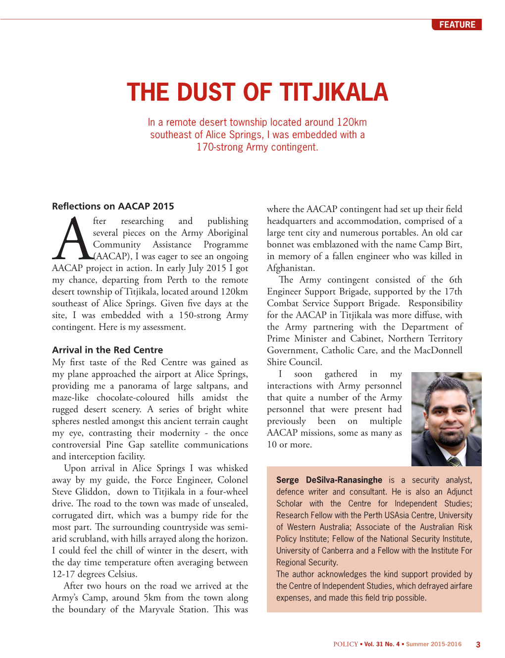 The Dust of Titjikala