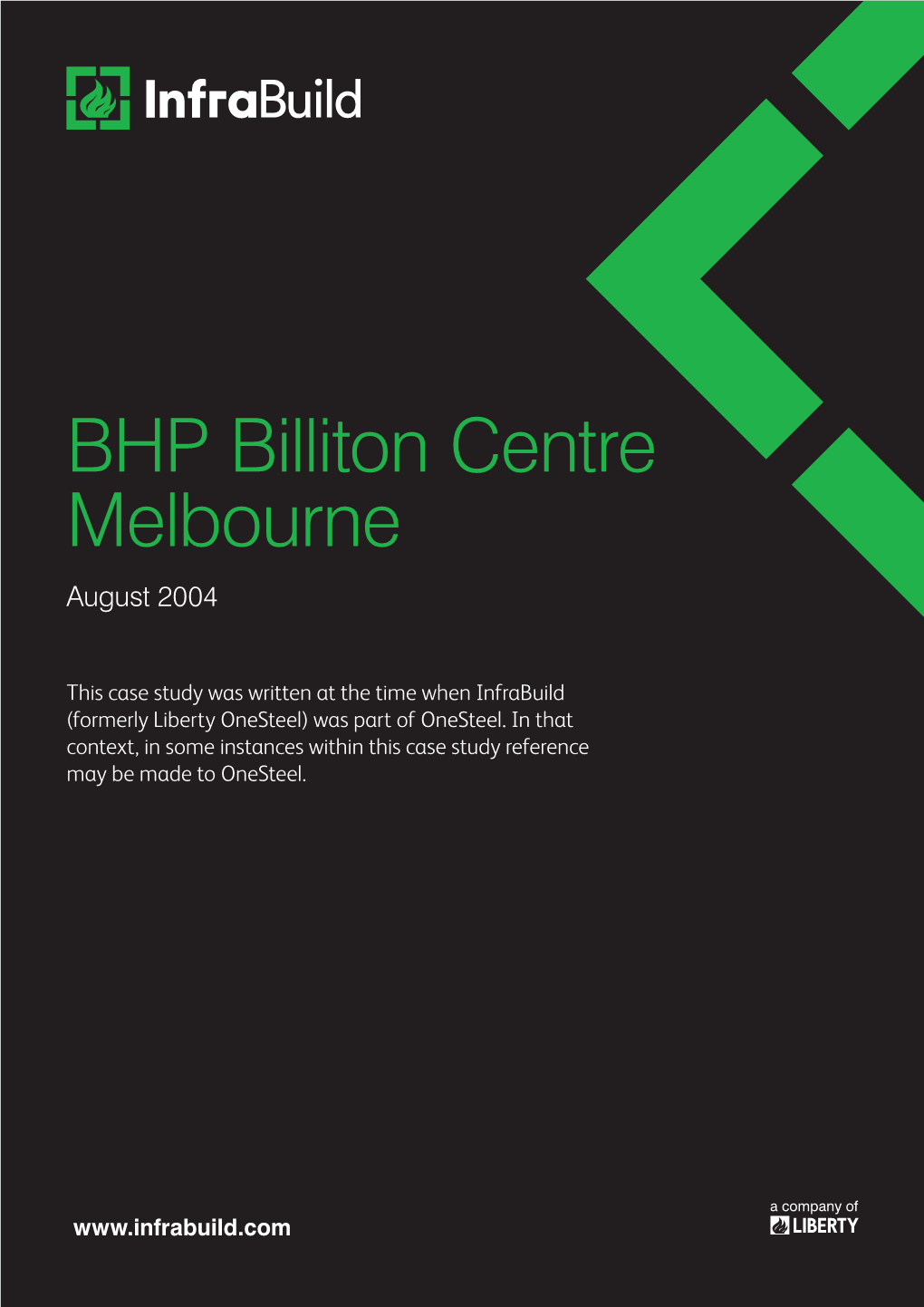 BHP Billiton Centre Melbourne August 2004