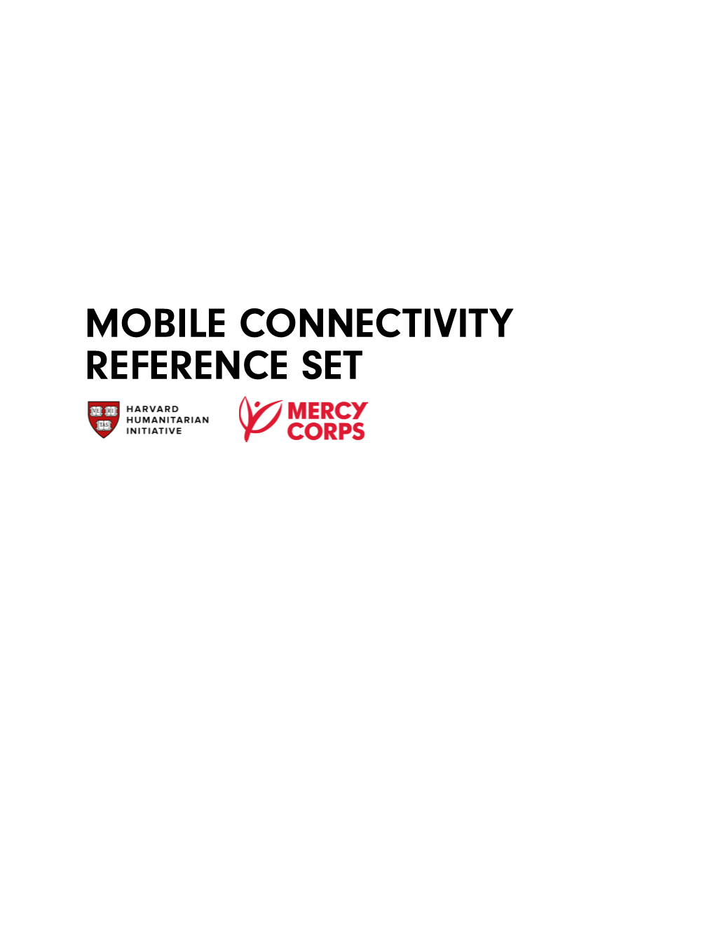Reference Set Mobile Connectivity