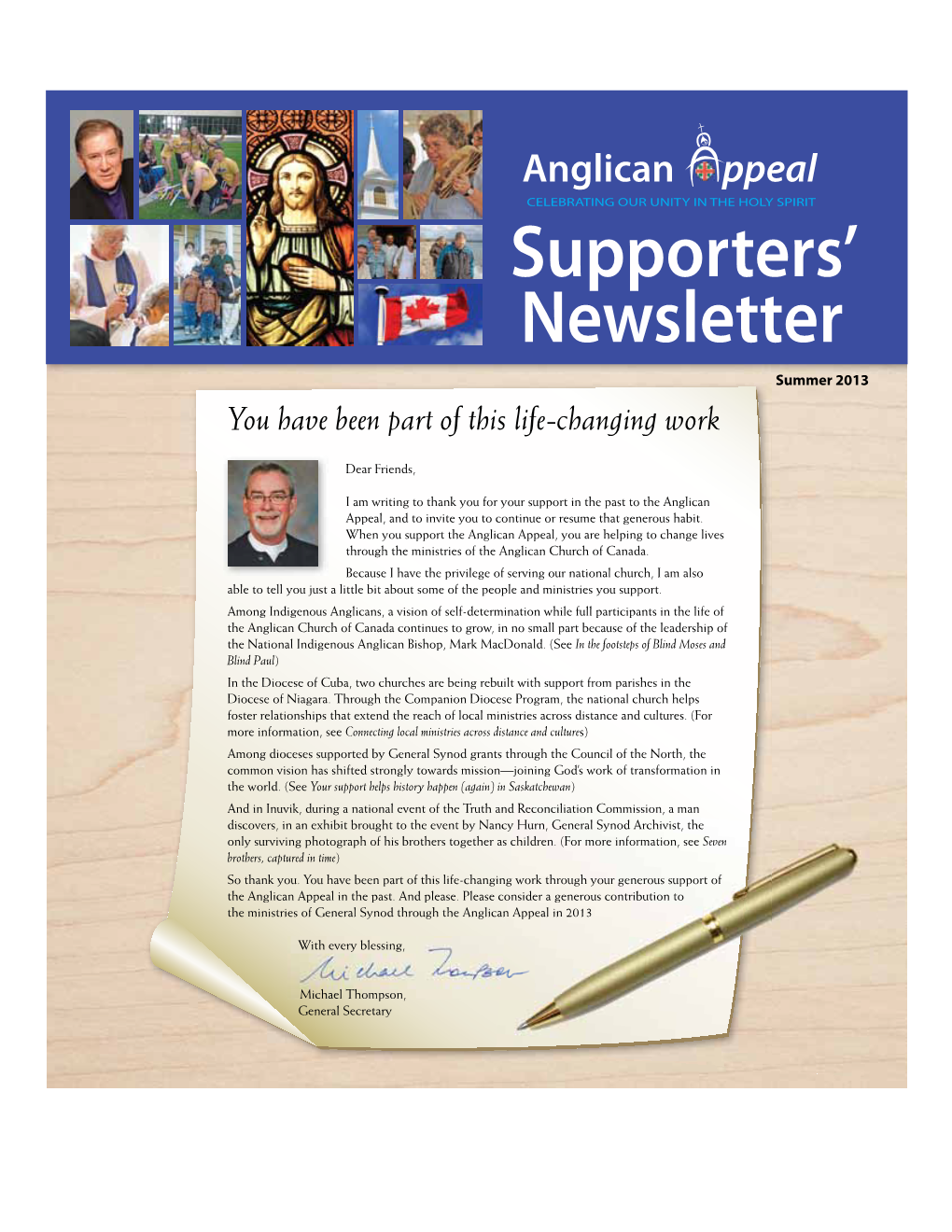 Supporters' Newsletter