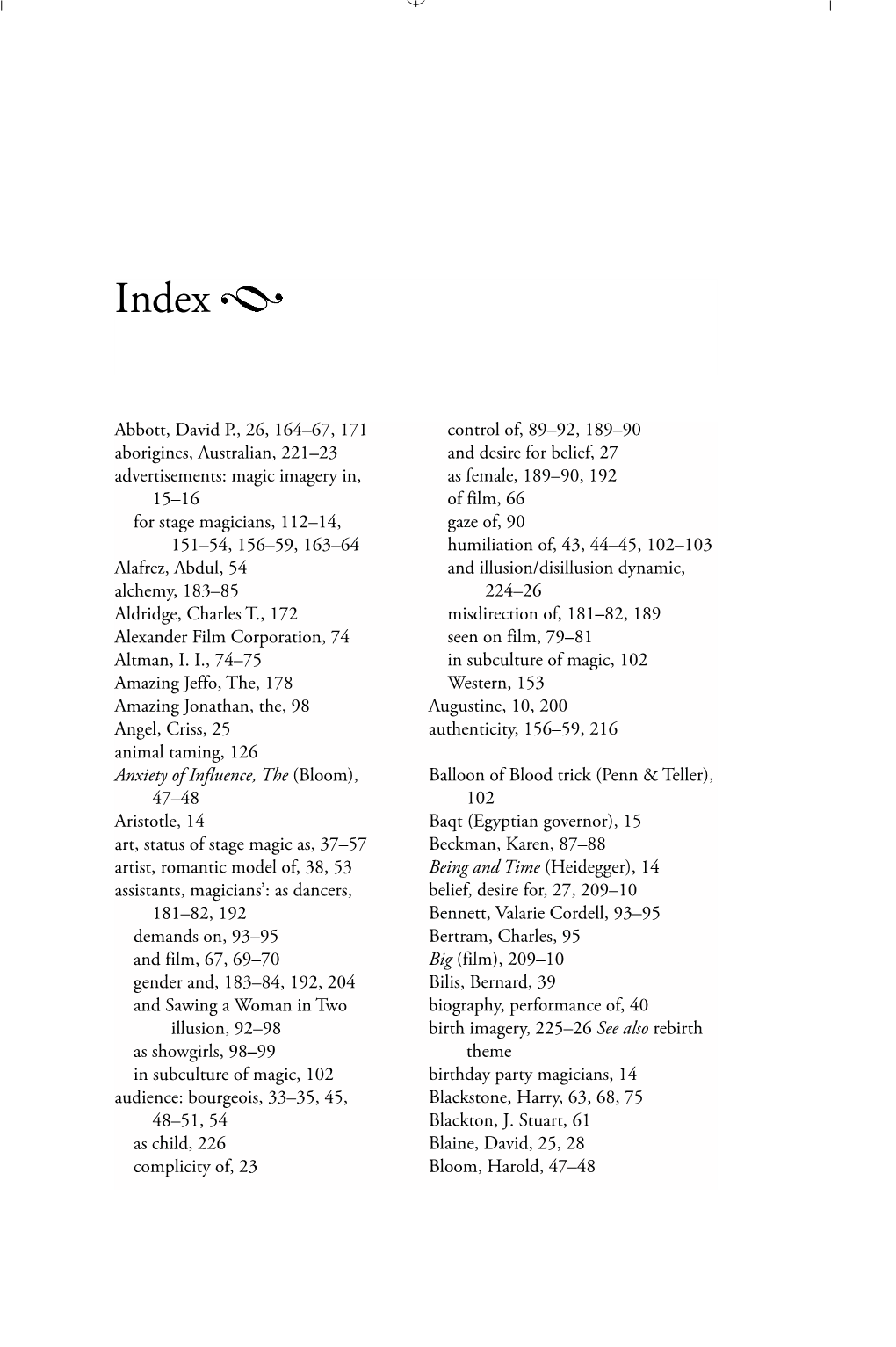 Abbott, David P., 26, 164–67, 171 Aborigines, Australian, 221–23