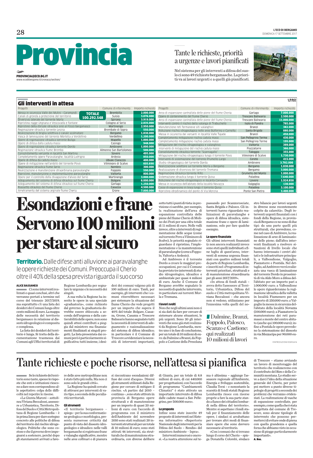 Esondazioni E Frane Servono 100 Milioni Per Stare Al Sicuro