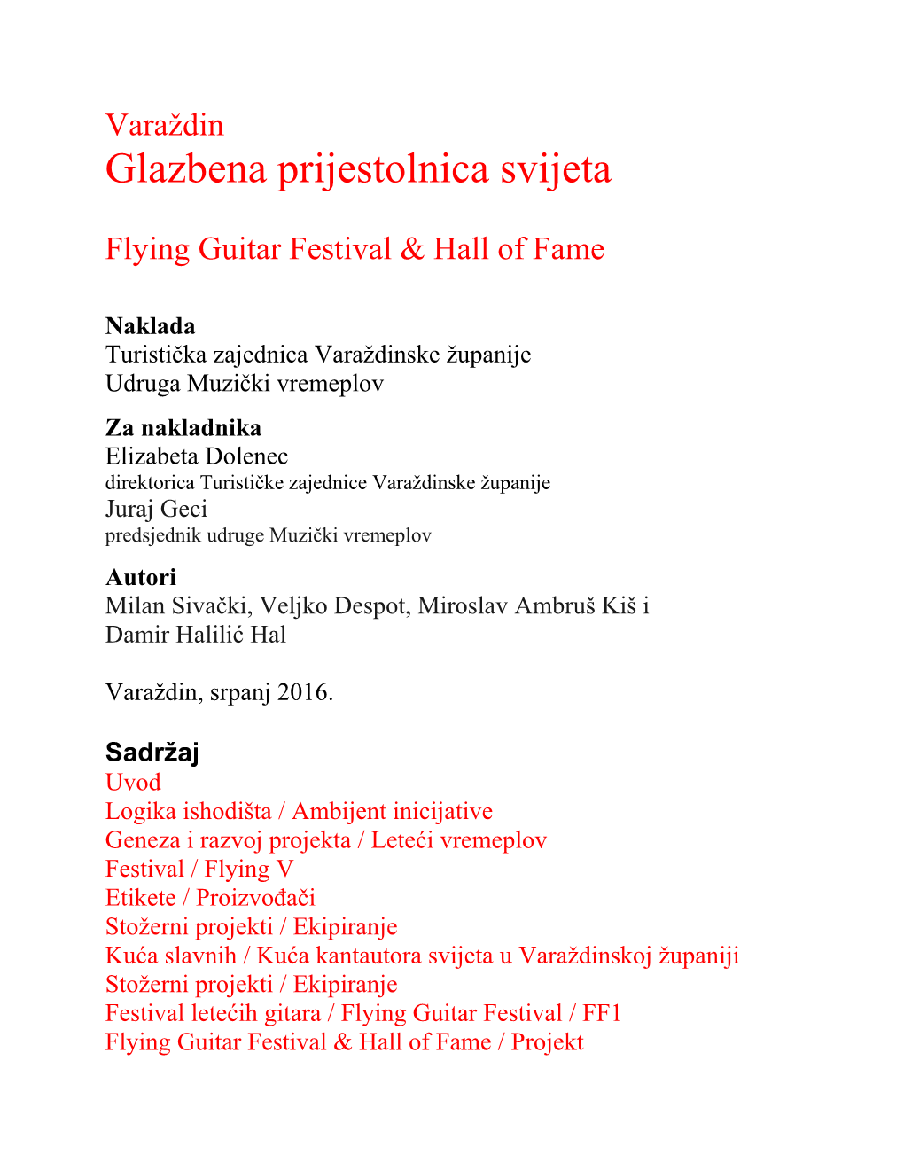 Glazbena Prijestolnica Svijeta