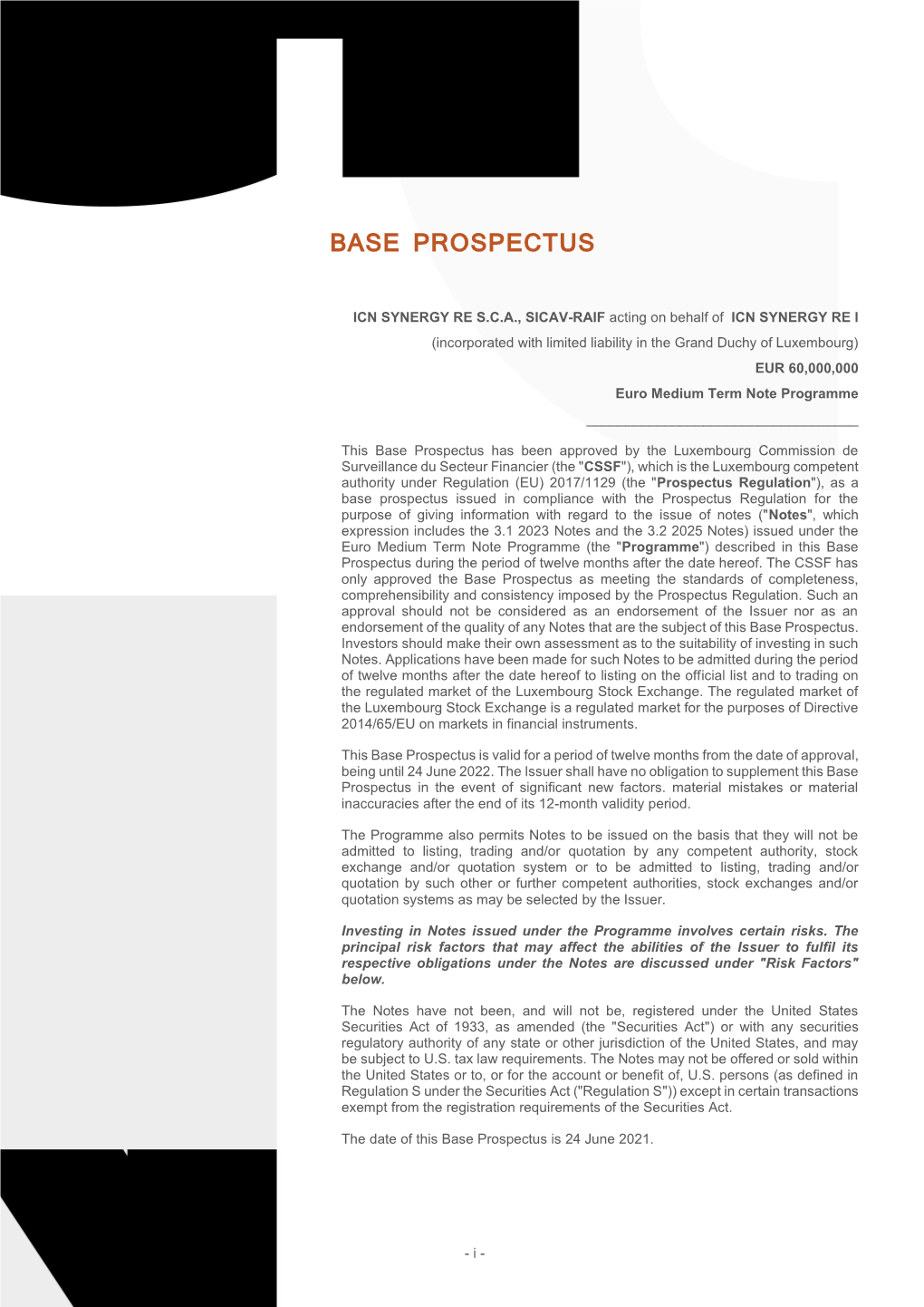 Base Prospectus