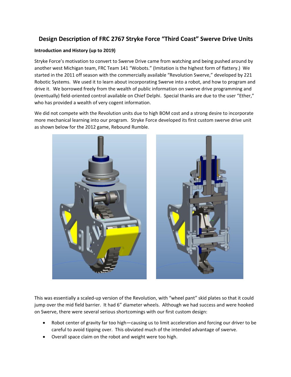 Swerve Drive Units