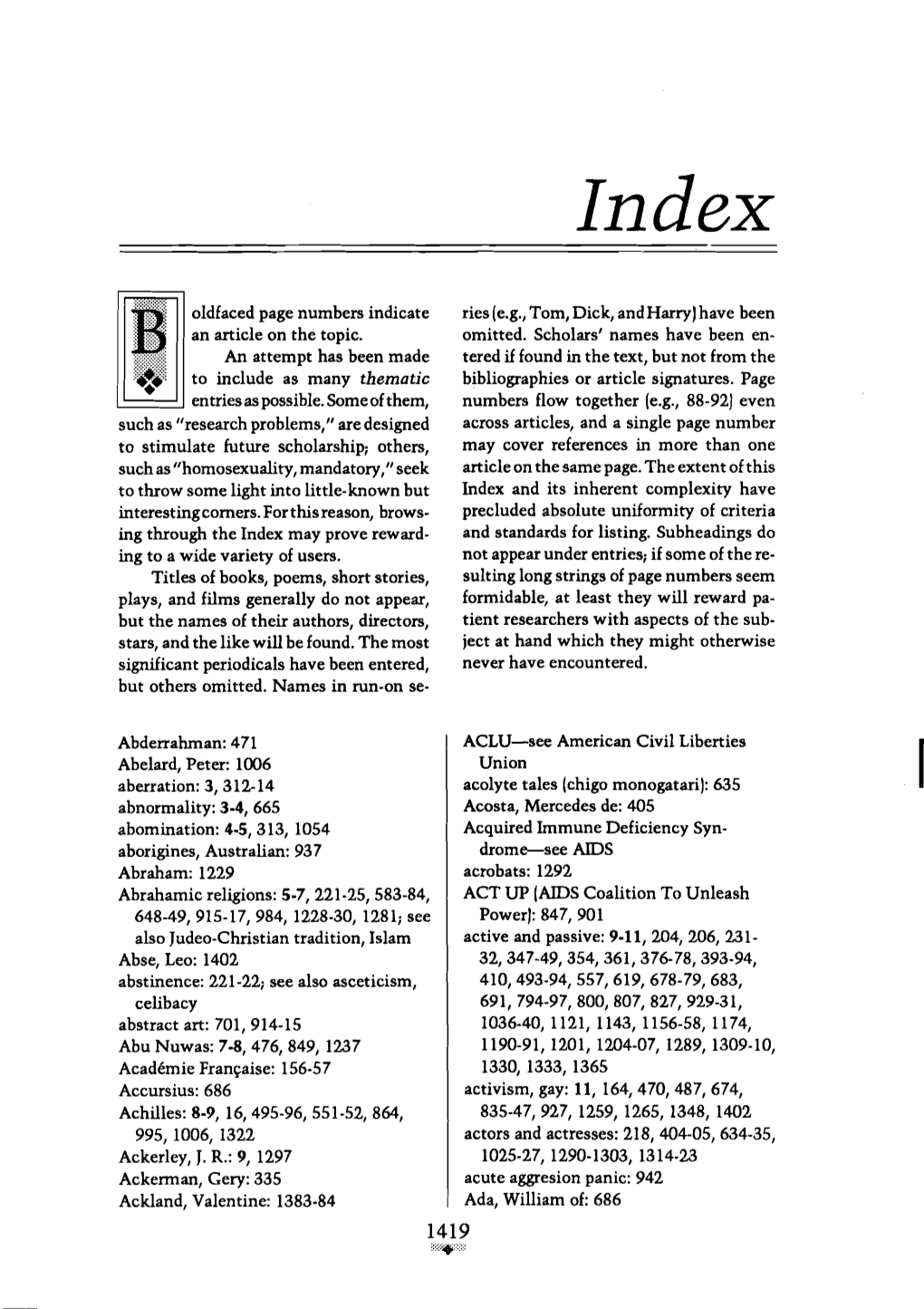 Oldfaced Page Numbers Indicate Ries (Eg, Tom