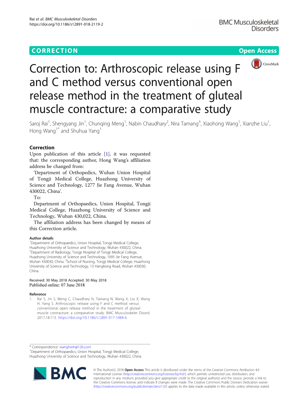 Arthroscopic Release Using F and C Method Versus Conventional Open Release Method in the Treatment of Gluteal