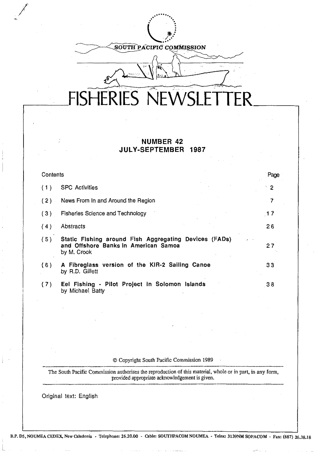 SPC Fisheries Newsletter #42