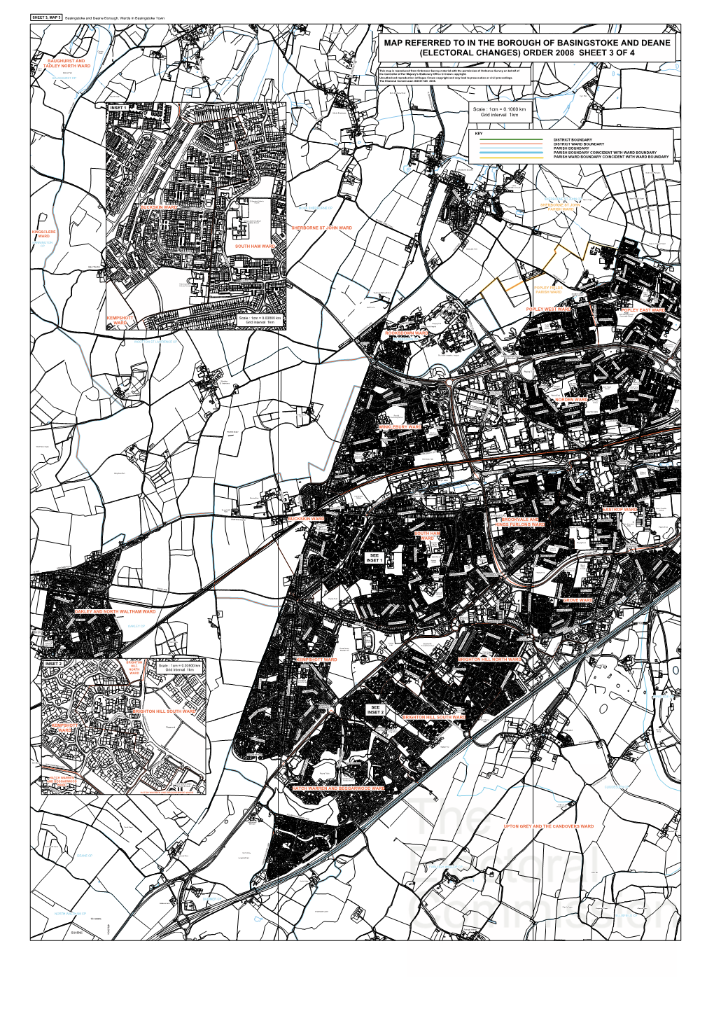 Electoral Changes) Order 2008 Sheet 3 of 4