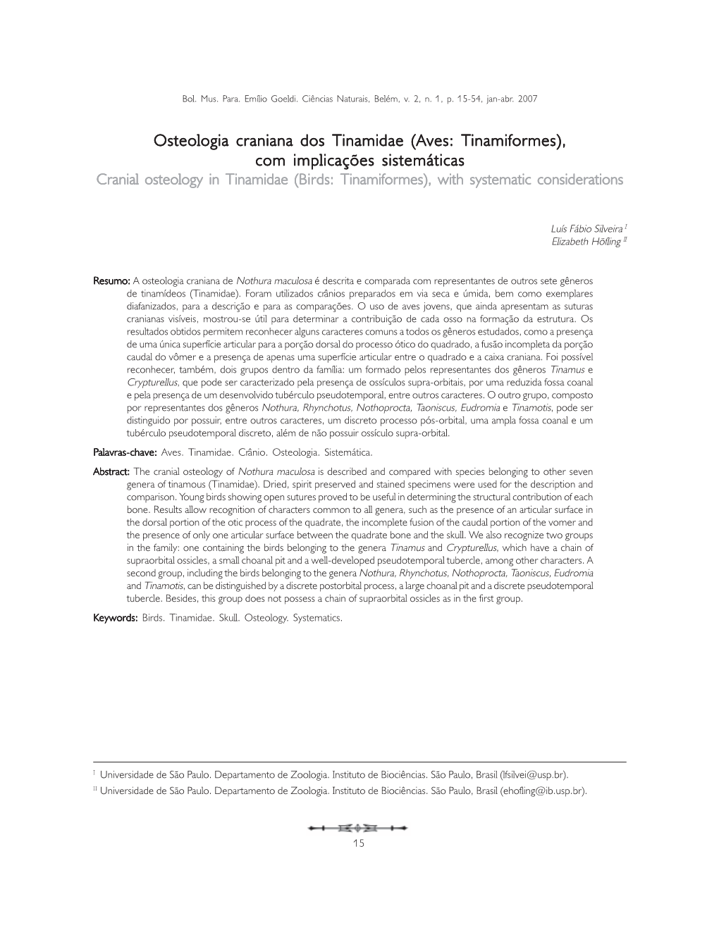 Tinamidae(Silveira).Pdf