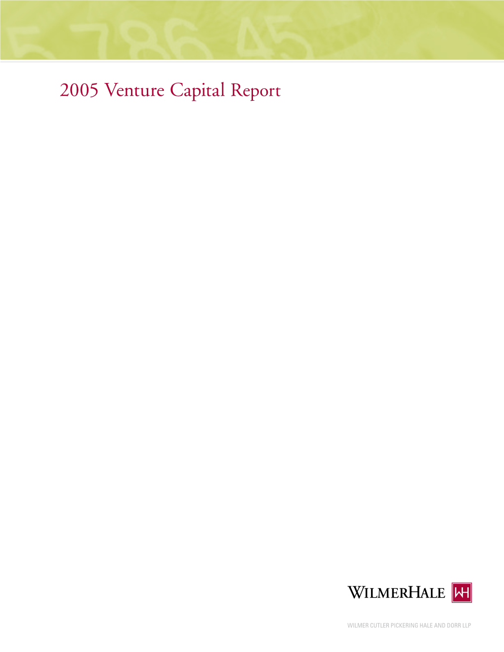 00 Venture Capital Report