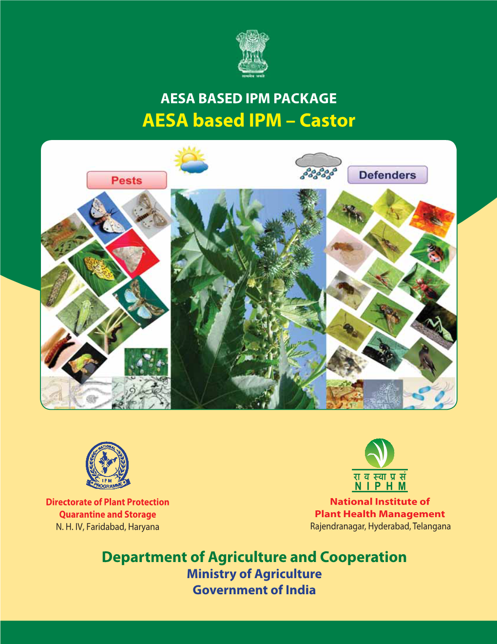 AESA Based IPM – Castor Important Natural Enemies of Castor Insect Pests