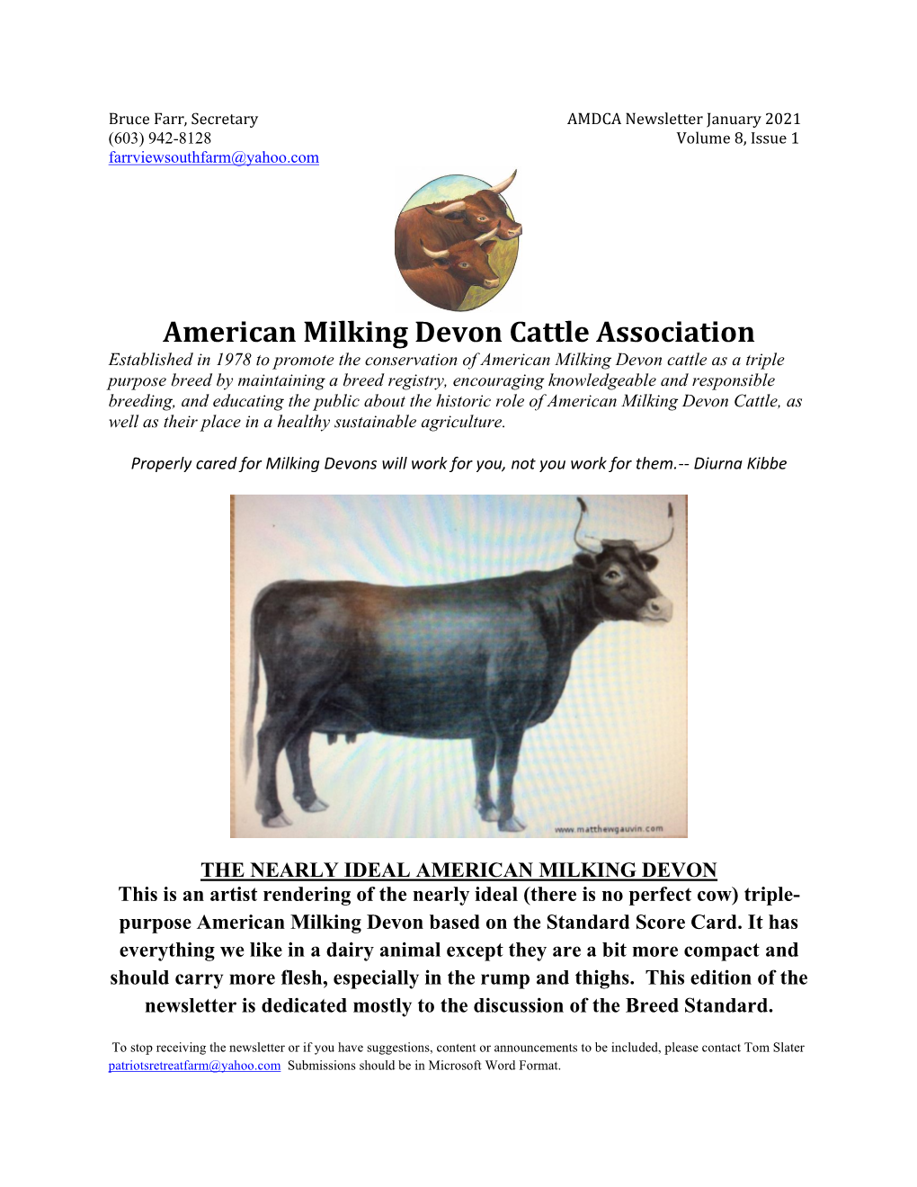 American Milking Devon Cattle Association