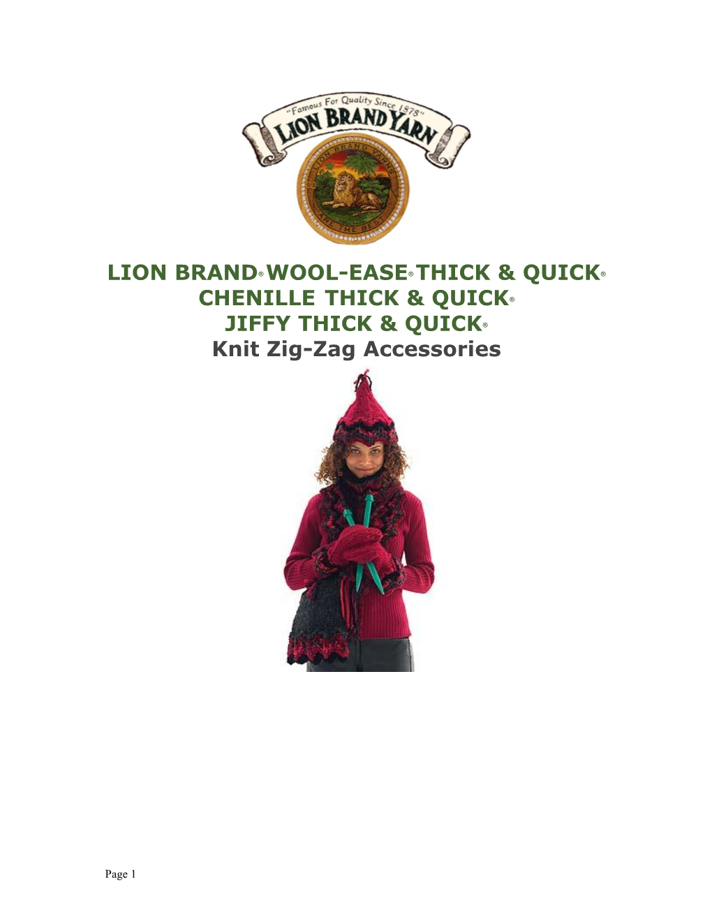 Lion Brand® Wool-Ease® Thick & Quick® Chenille Thick