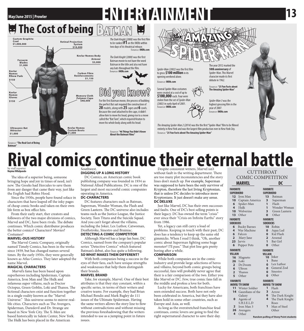 Rival Comics Continue Their Eternal Battle