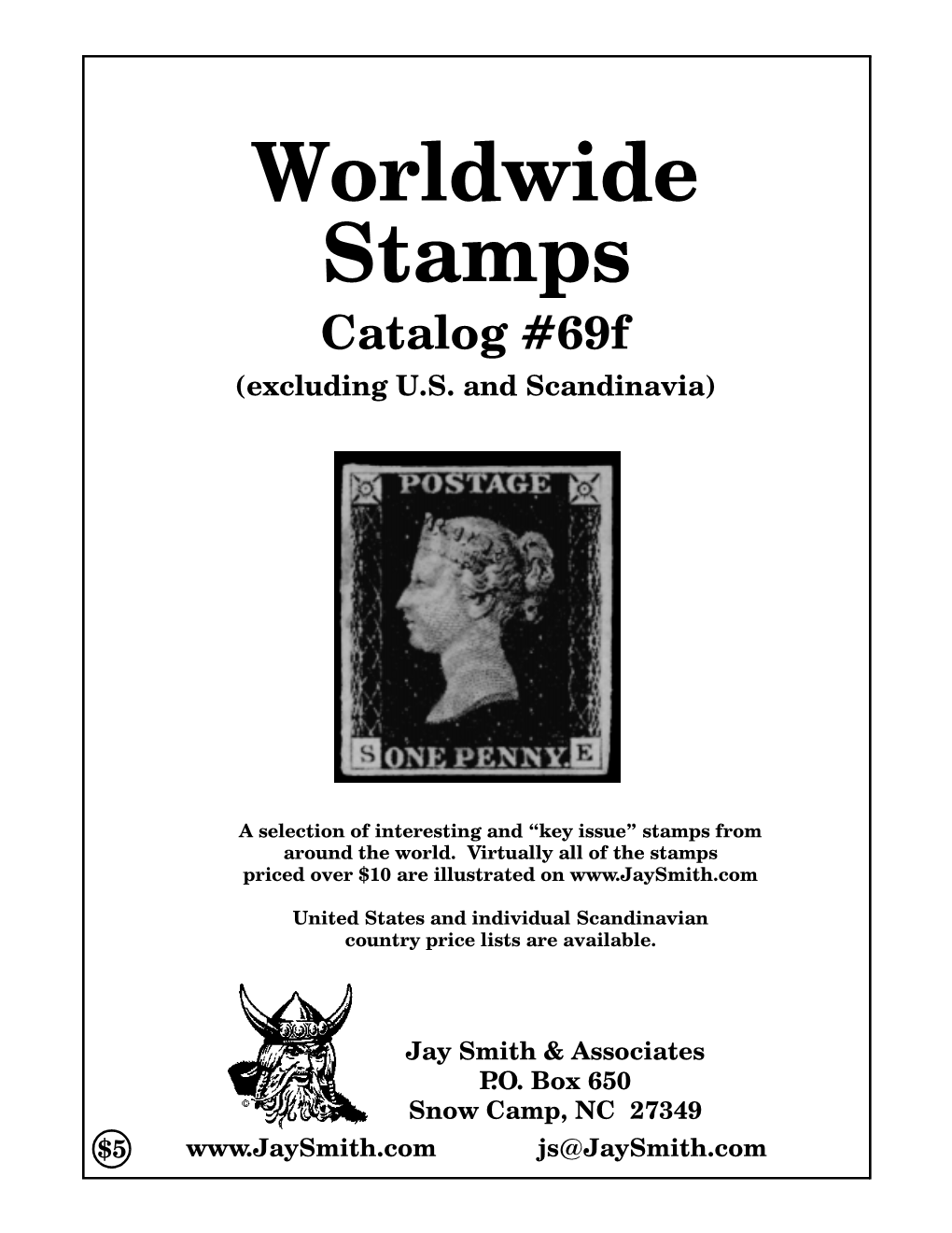 Worldwide Stamps Price List (#69F)
