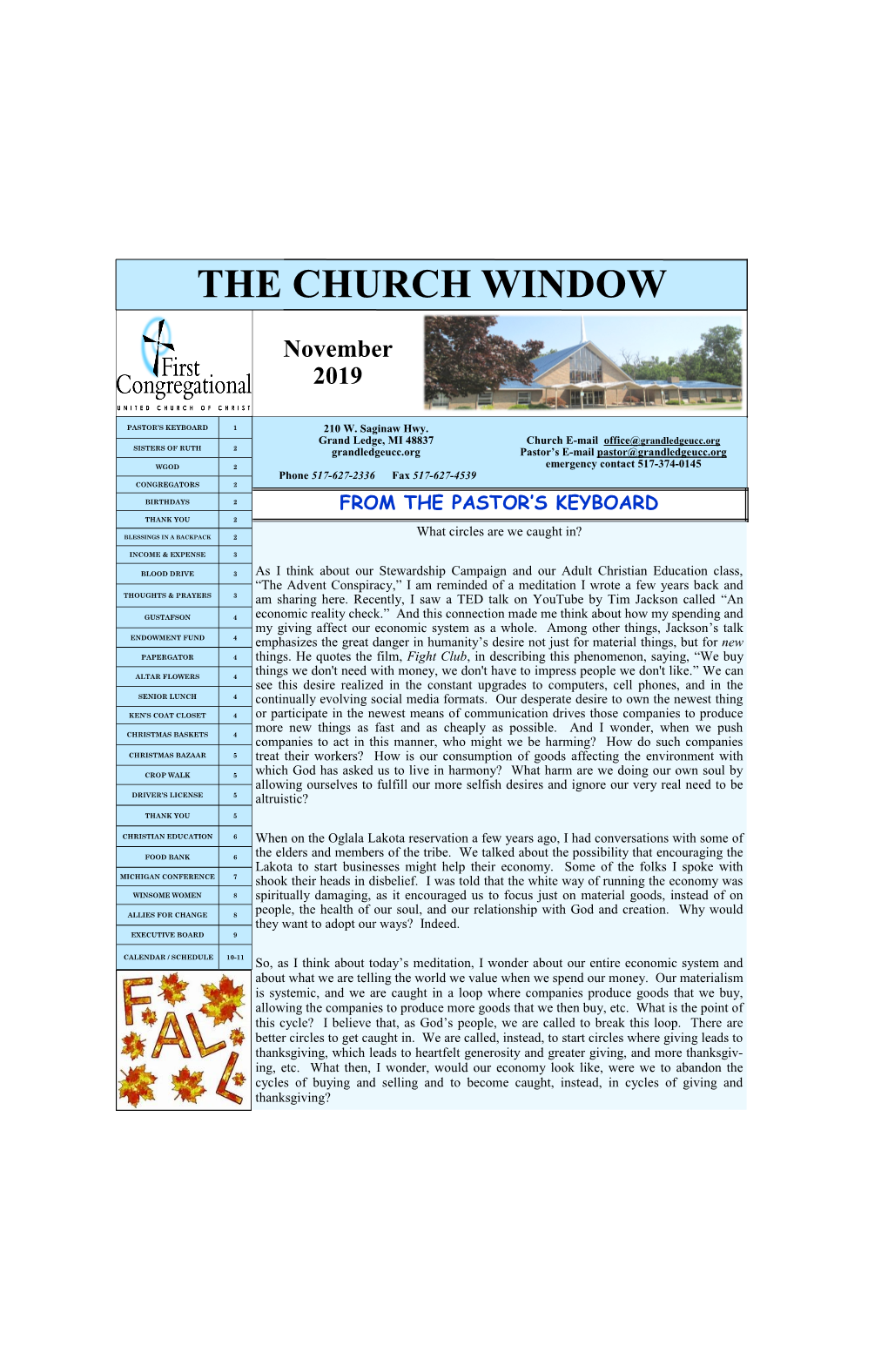 The Church Window