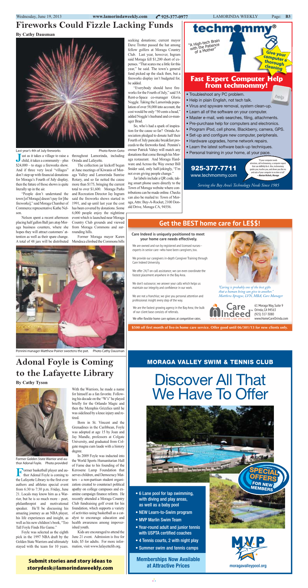 Lamorinda Weekly Issue 8 Volume 7