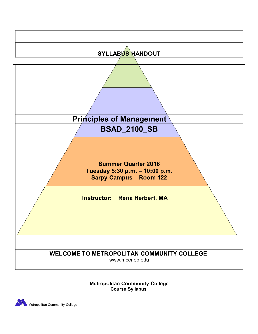 Principles of Management s3