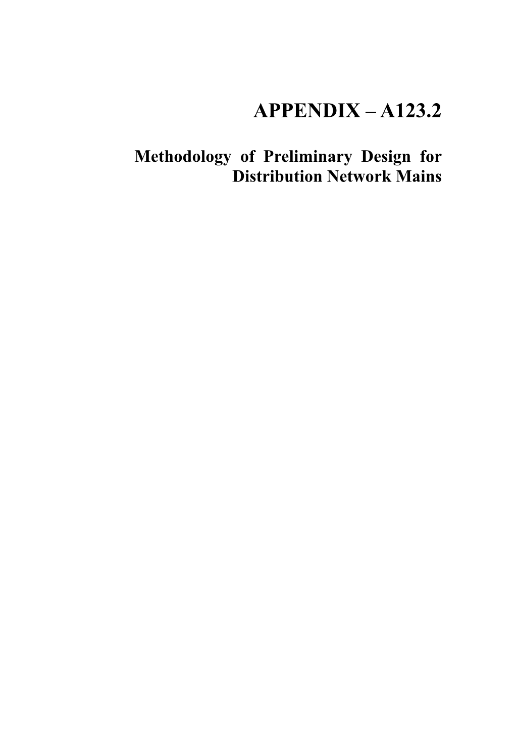 Appendix – A123.2