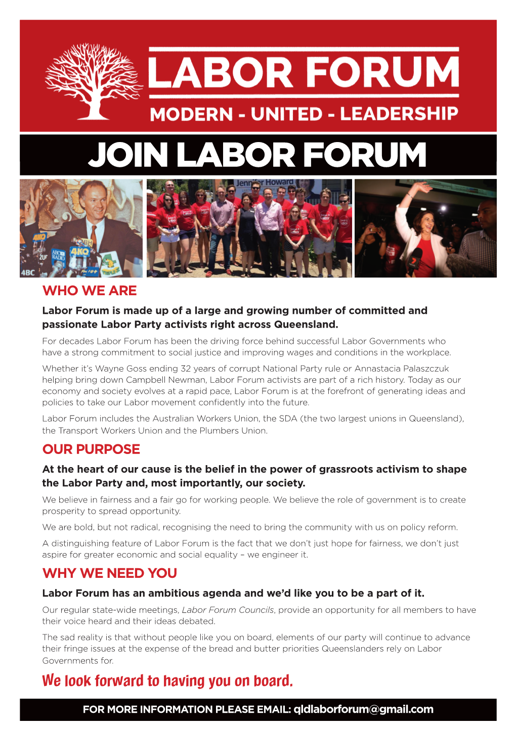 Join Labor Forum