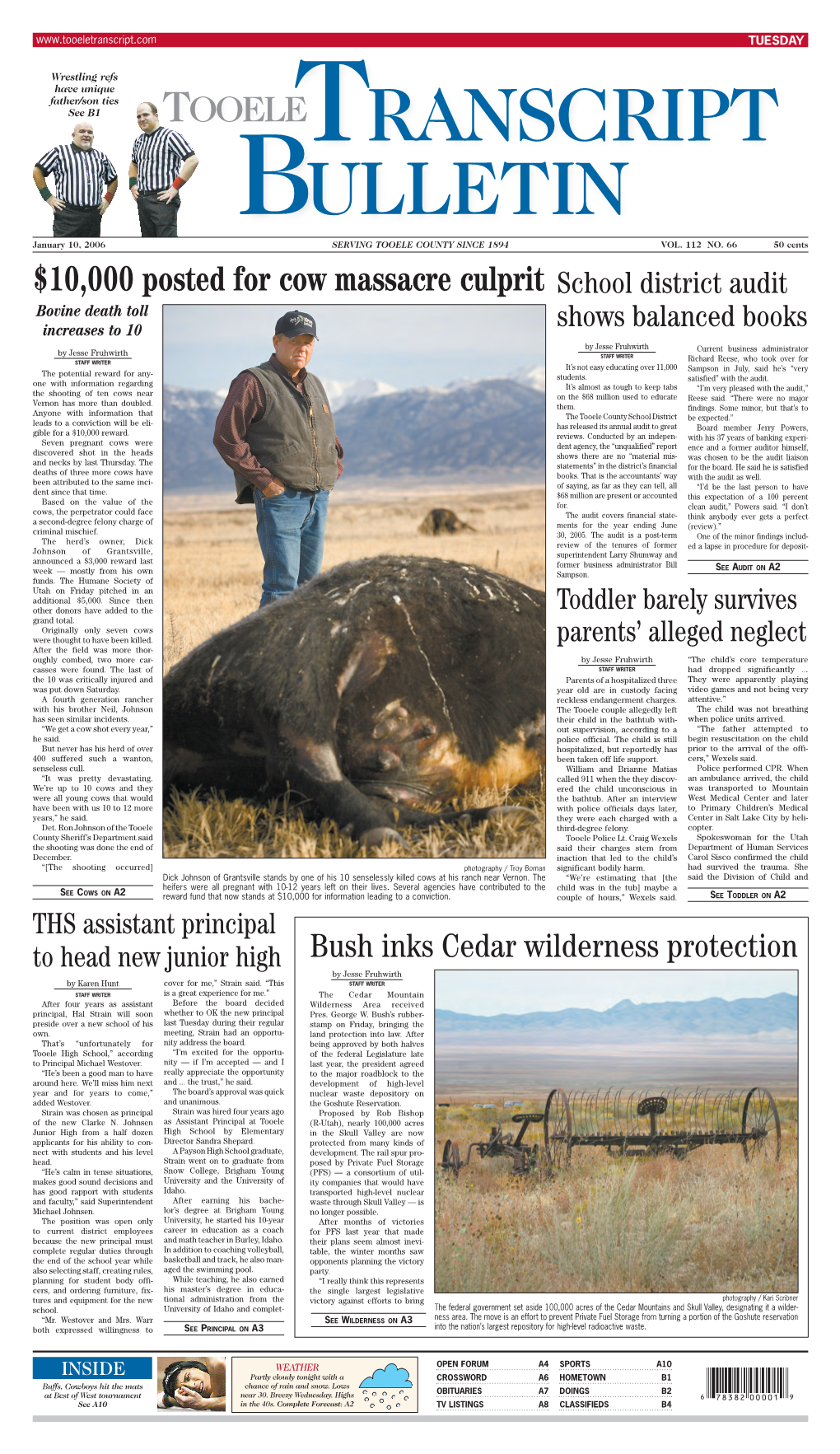 Tooele Transcript Bulletin